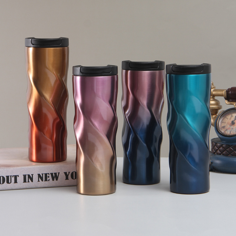 Stainless steel threaded insulated cup details Picture