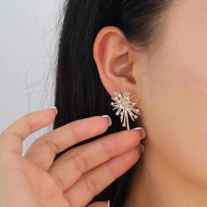 韩系羽蝶新款/耳饰/耳环细节图