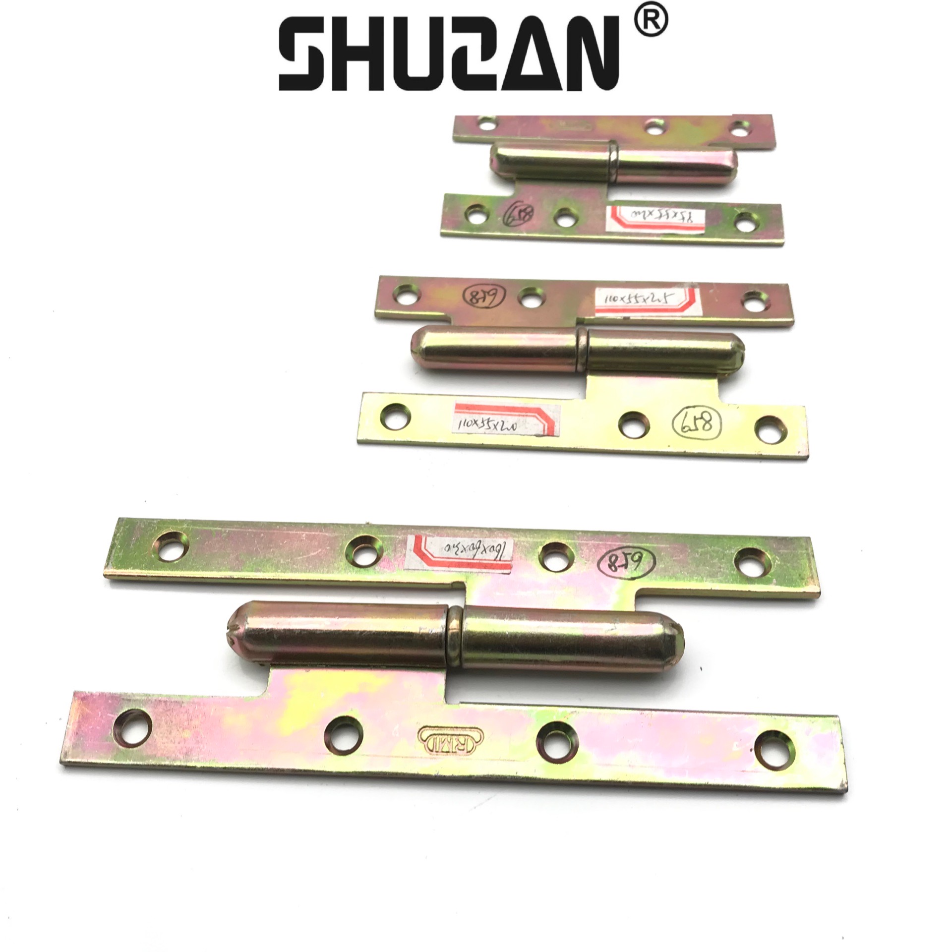 Shuzan brand hydraulic hinge wooden door swing H-type electroplated color zinc door hinge silent buffer torque hardware support accessories YH789 003 Application Scenario