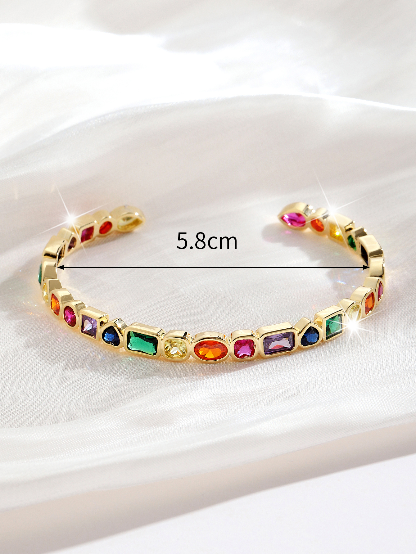 Fashionable, individual, light luxury and high-end 2022 New Color Bracelet -121 Specification image