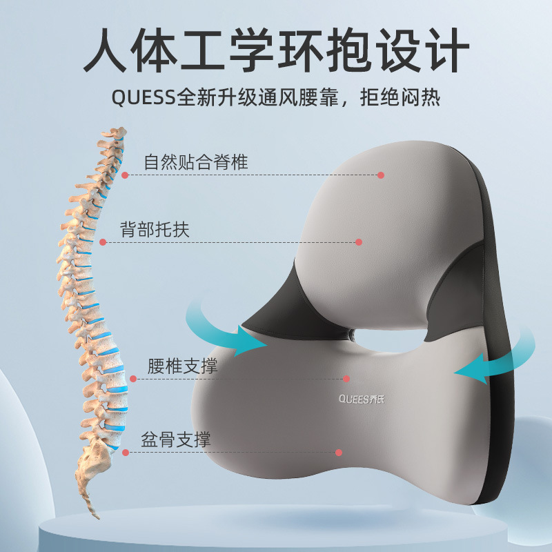 The head rests on the waist details Picture