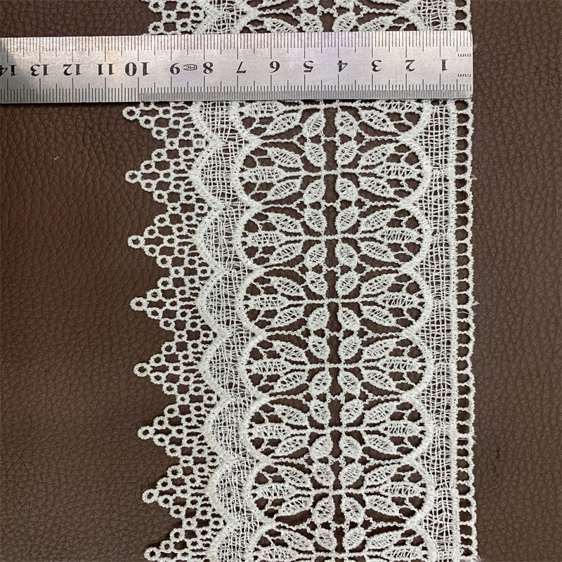 Factory direct sales of lace accessories, water-soluble lace, embroidery, high-quality polyester clothing accessories. Welcome to customize with samples