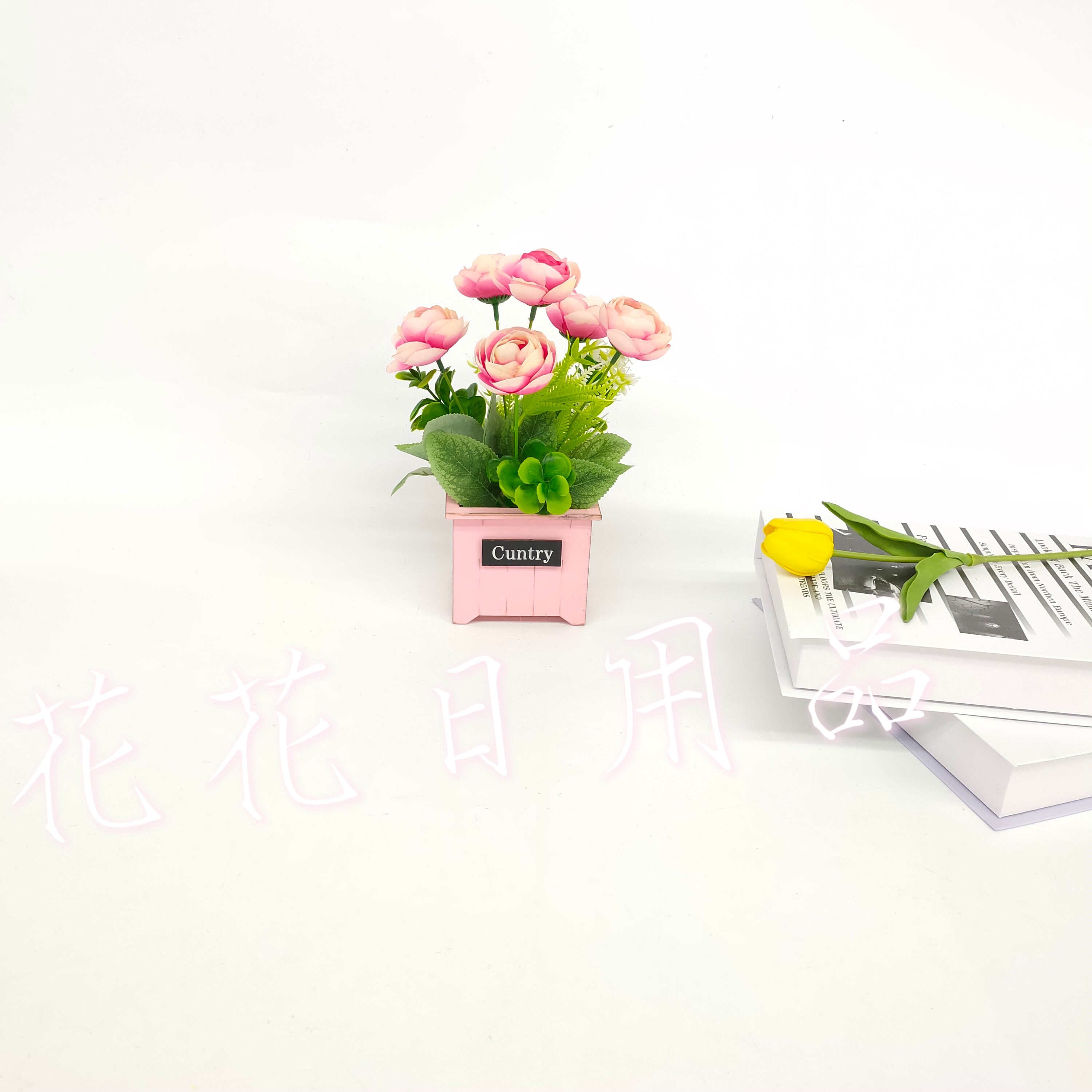 仿真花/盆景/假花细节图