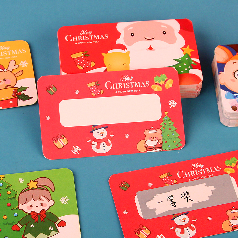 The scratch-off card teacher recommends a creative tool to inspire children. The teacher rewards students with interactive cards, children's hand scratch-off cards Item Picture