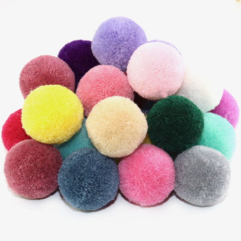 4cm cashmere wool balls in stock, diy wool balls, Christmas clothing accessories, Maoqiu Xingsheng made Balls KSM040 Item Picture