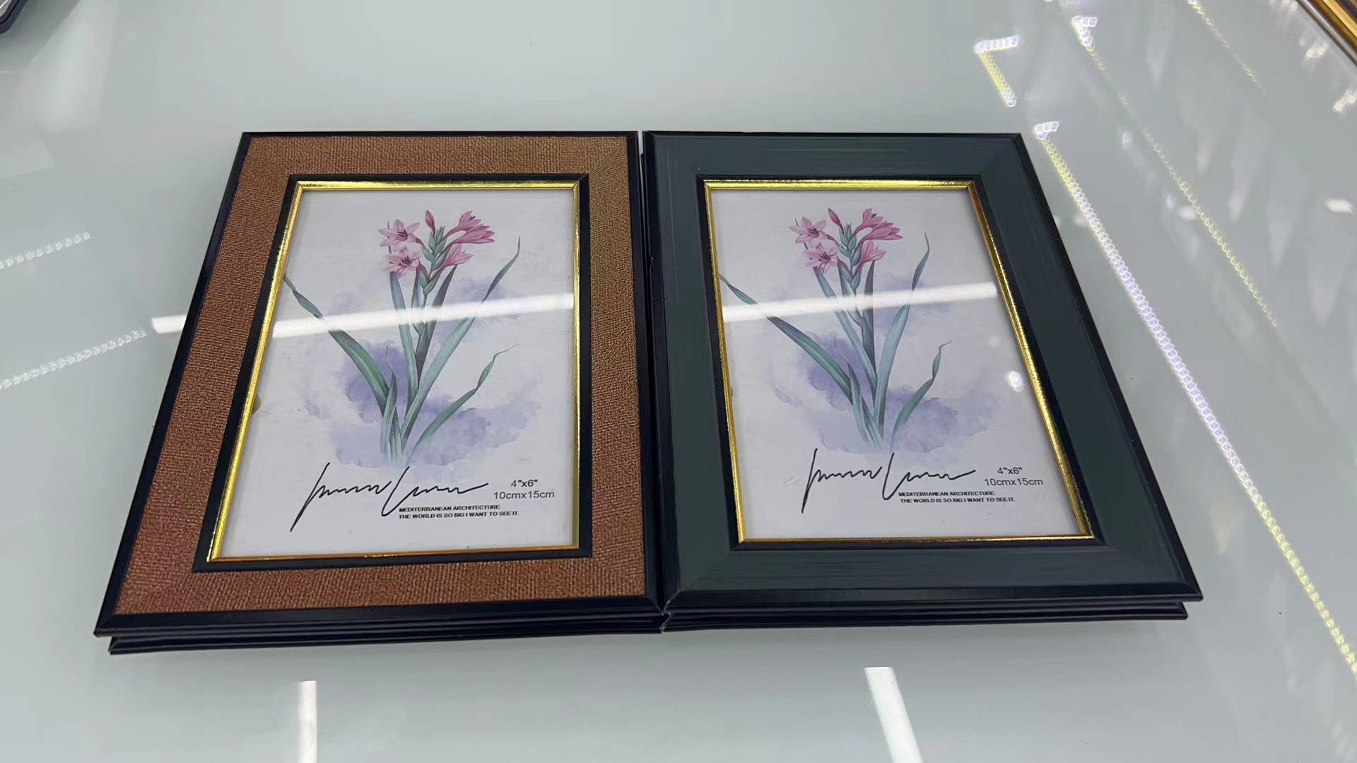 稻草人主题LED光纤花塑料花盆冰箱贴 圣诞装饰品创意家居装饰磁贴冰箱门贴细节图