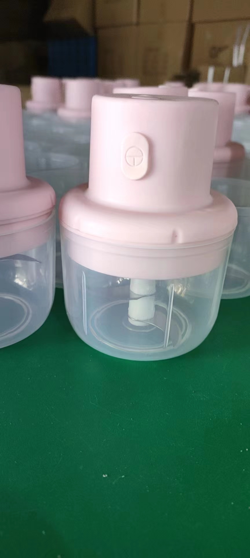 Electric garlic mince mixer, garlic puree mixer, mini garlic mince machine, garlic puller details Picture
