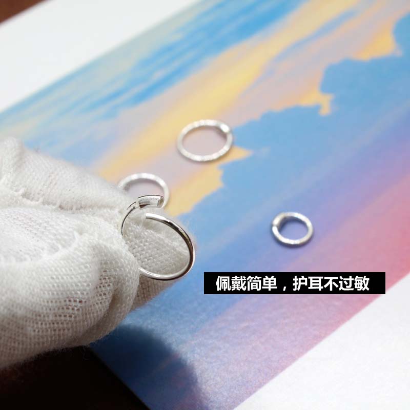 饰品/耳饰/耳环/锆石微镶毛坯耳环/锆石耳饰产品图