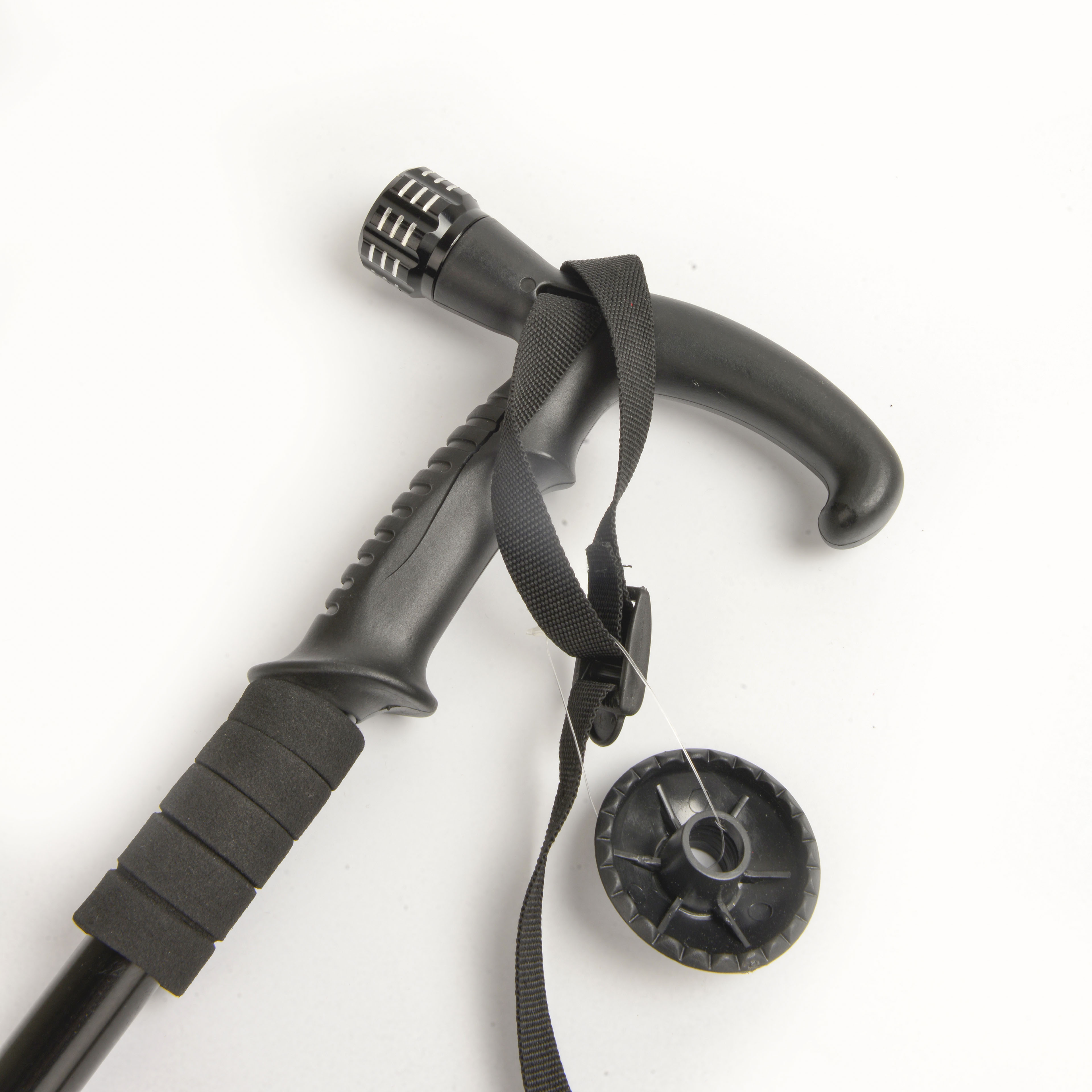 The 5-inch aluminum alloy hiking stick is extendable Specification image