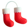 物叠生设计 创意圣诞袜造型泡茶器 新款卡通硅胶茶叶过滤器 茶渣滤茶具图