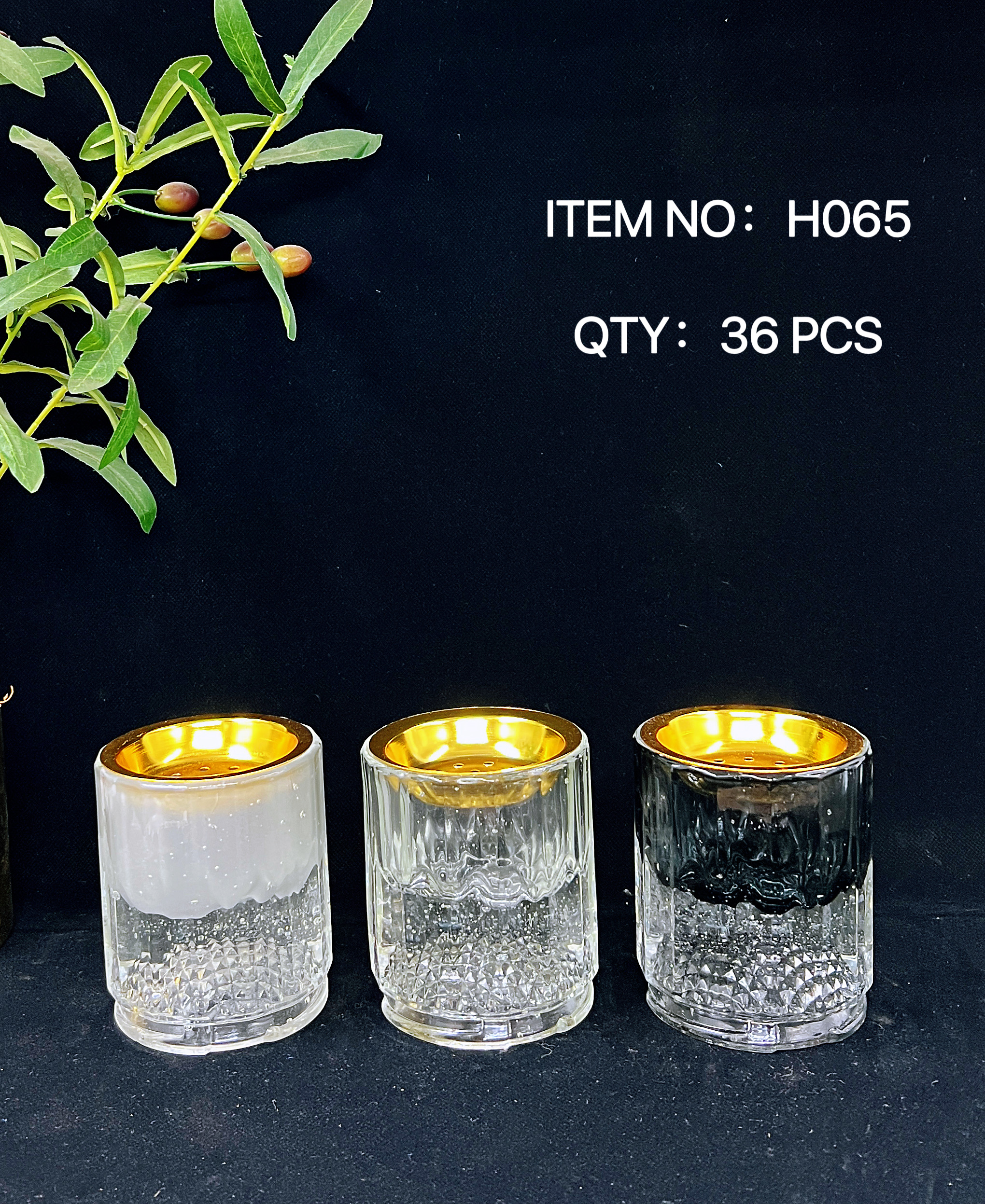 مصنوعات يدوية مصنوعة من الهدايا من طراز H065، من الطراز الأوسط، في فرن كريستال زجاجي details Picture