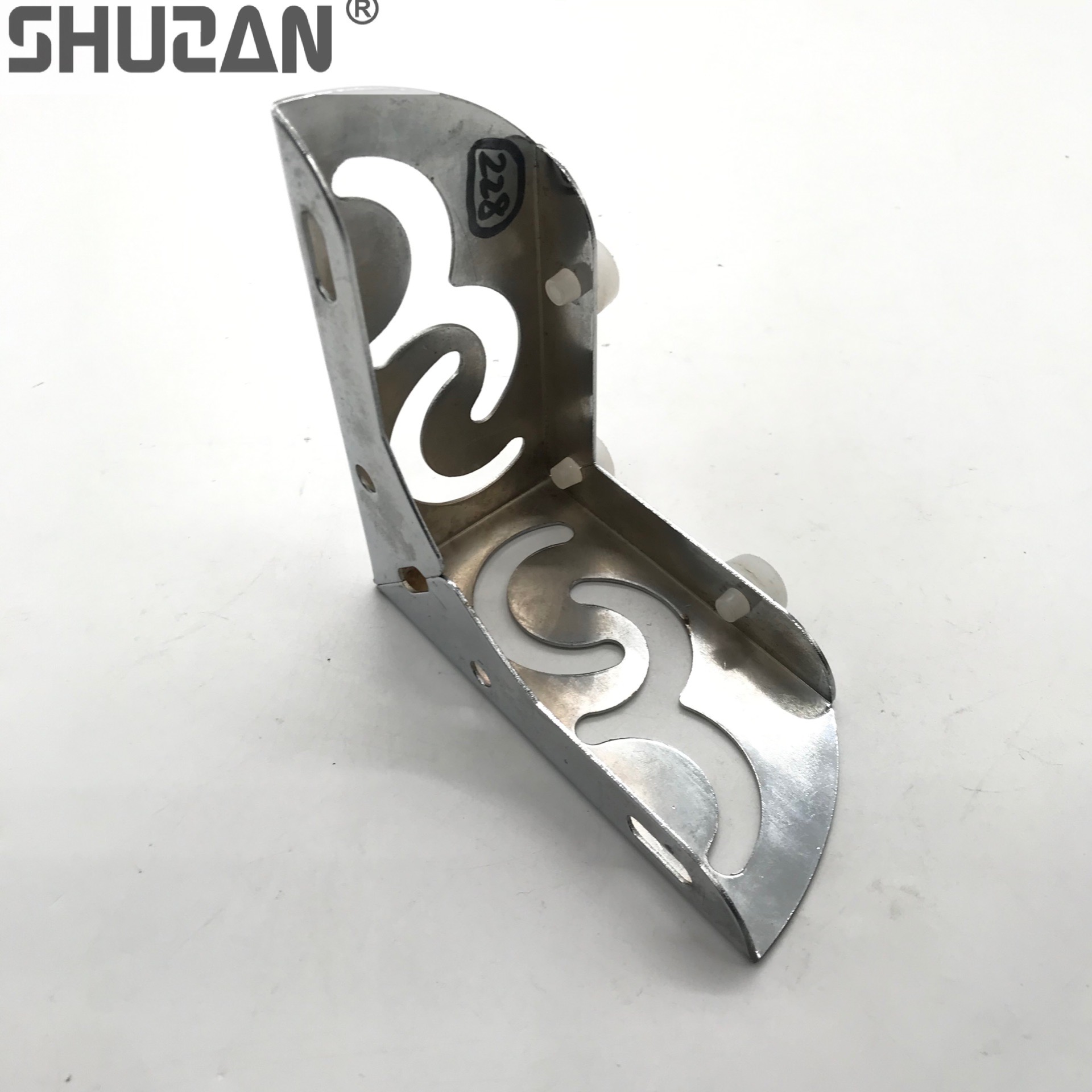 Shuzan Fashion brand furniture base decoration hardware accessories living room sofa 6-point two-in-one patterned feet simple and elegant universal accessories B300 003 Application Scenario