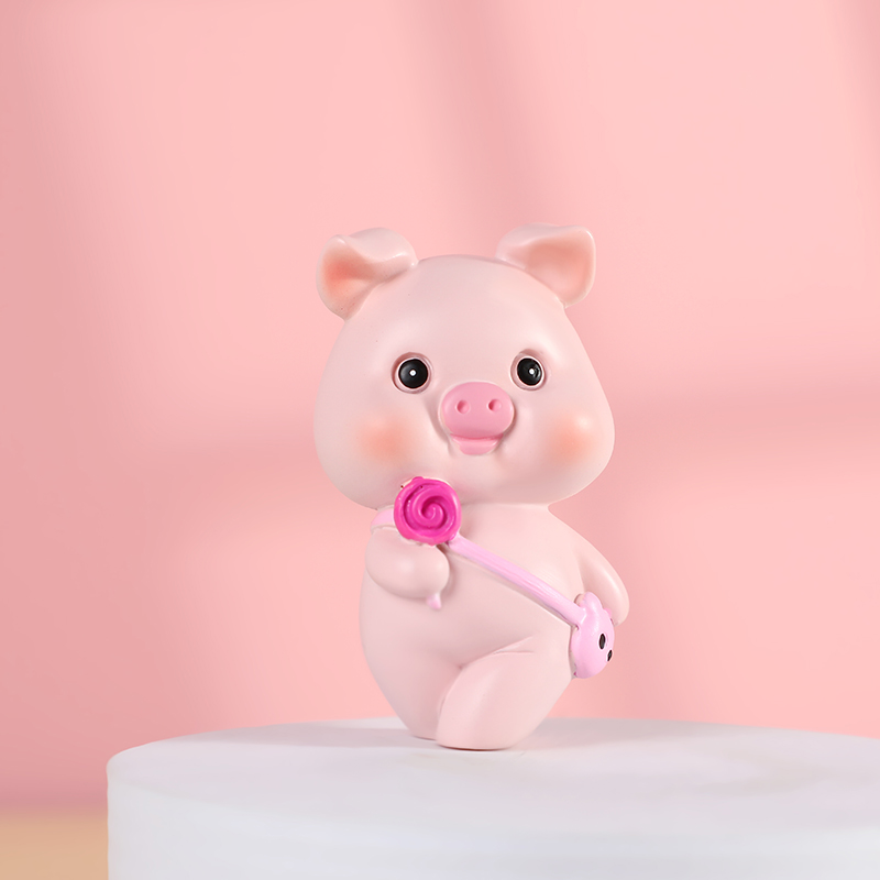 小猪摆件/学生礼物/卡通摆件产品图