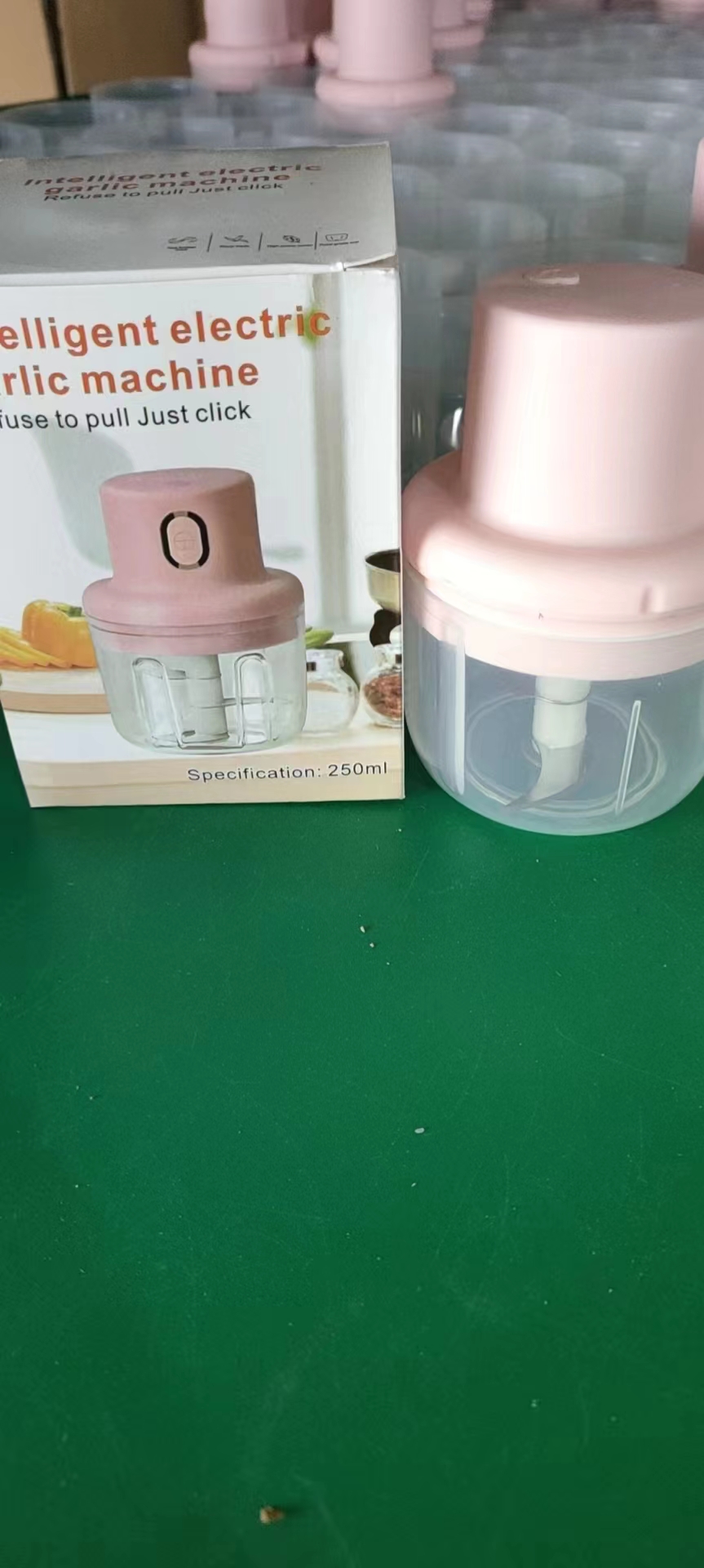 Electric garlic mince mixer, garlic puree mixer, mini garlic mince machine, garlic puller