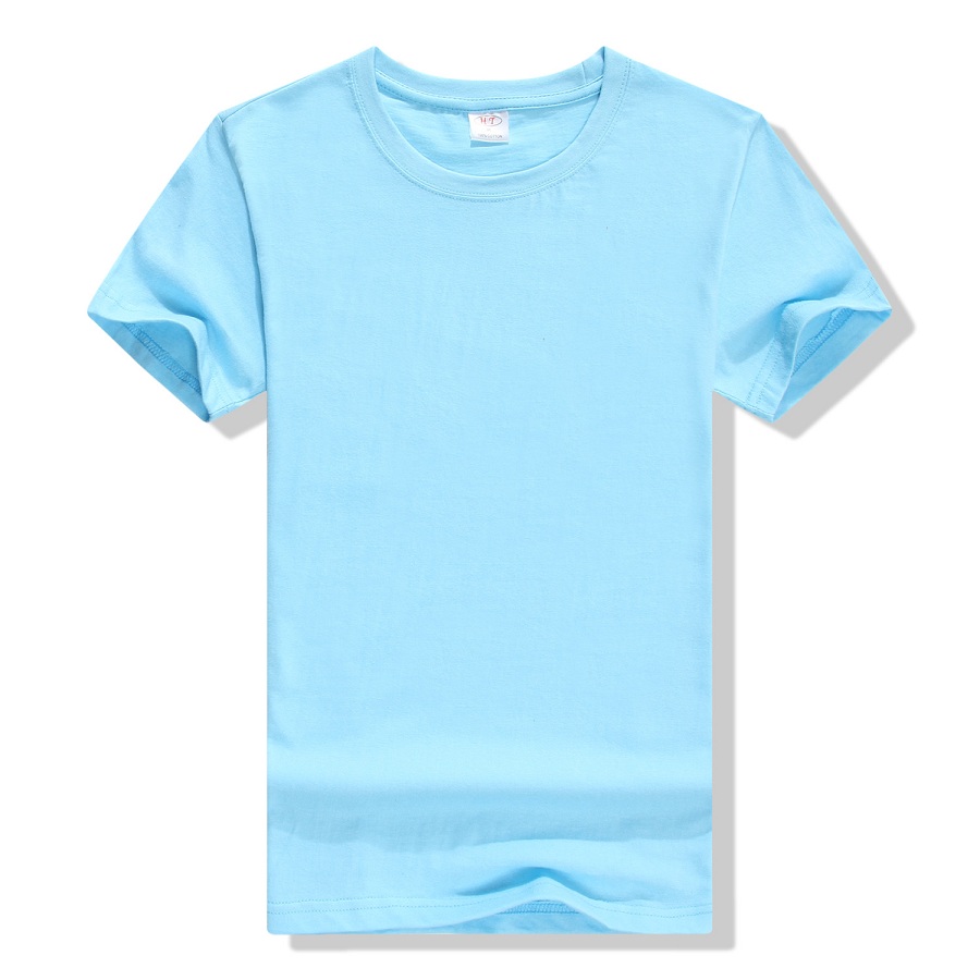 Factory direct delivery - Pure cotton solid-color T-shirts, cotton round-neck lapel advertising shirts, short-sleeved T-shirts, custom-made work uniforms, General LOGO cultural shirts, logo printing, embroidery, personalized DIY, one-piece dropshipping Item Picture