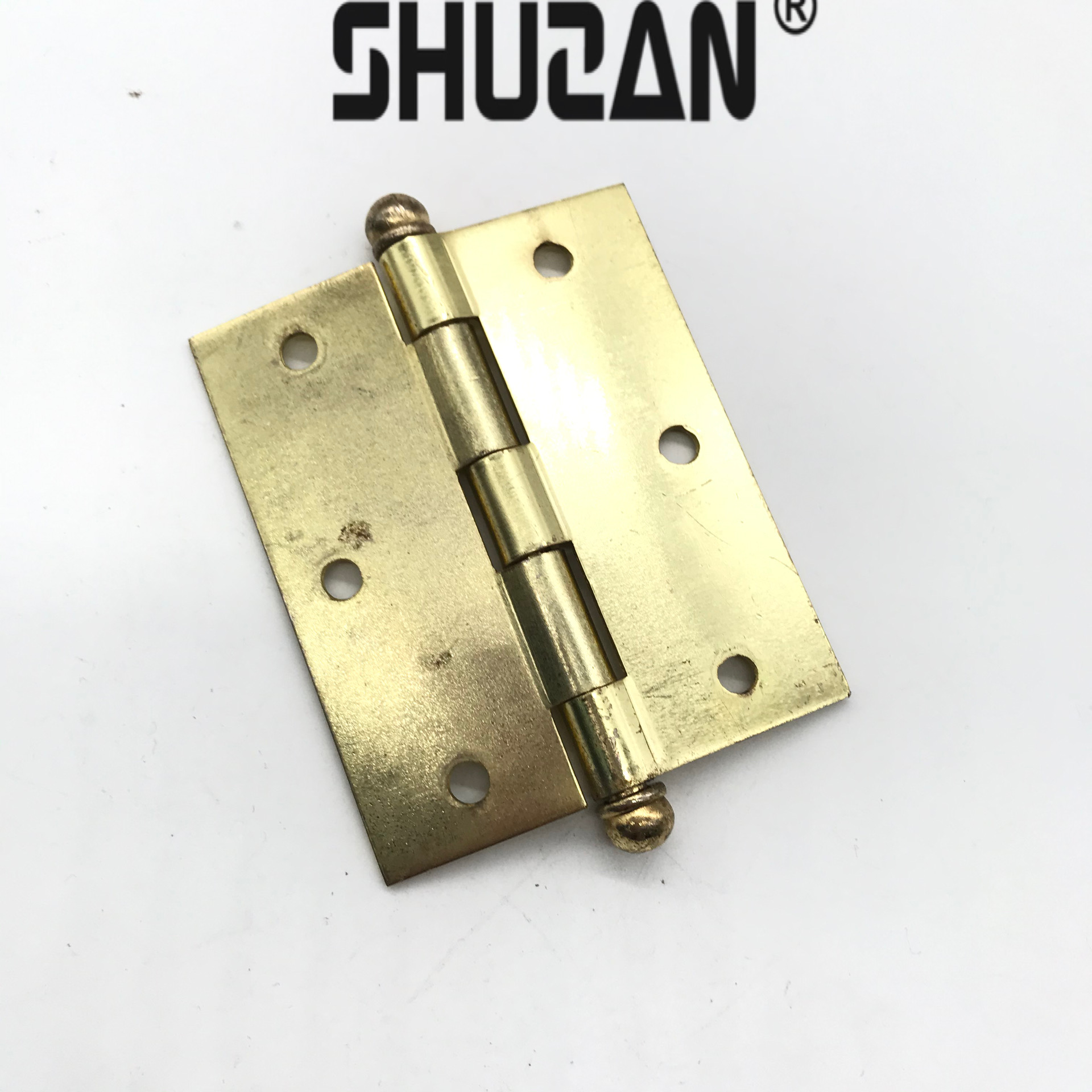 Shuyuanzifeng Hardware Hydraulic Hinge Door Hinge 4-inch Golden flat opening iron hinge Silent Bearing Hinge Wooden Door Ball Head Spherical Hinge 3 YF002 Coat hook, hook, adhesive hook, hook details Picture