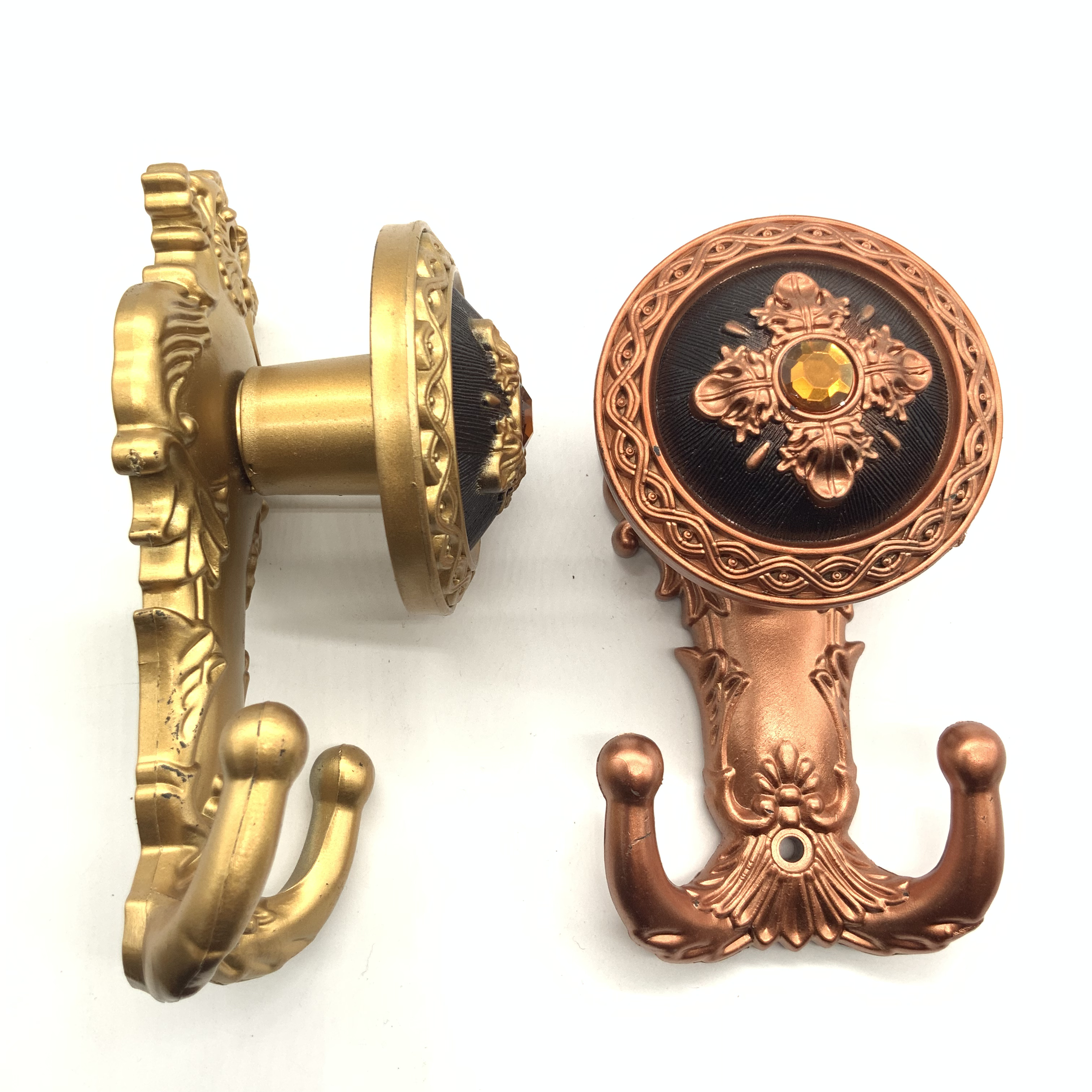 Shuzan Jumeijia Resin Small Crystal Traceless Hook for Home bedroom, bathroom and kitchen wall hooks, fixed curtain accessories hooks, fashionable and practical JMJ003 details Picture