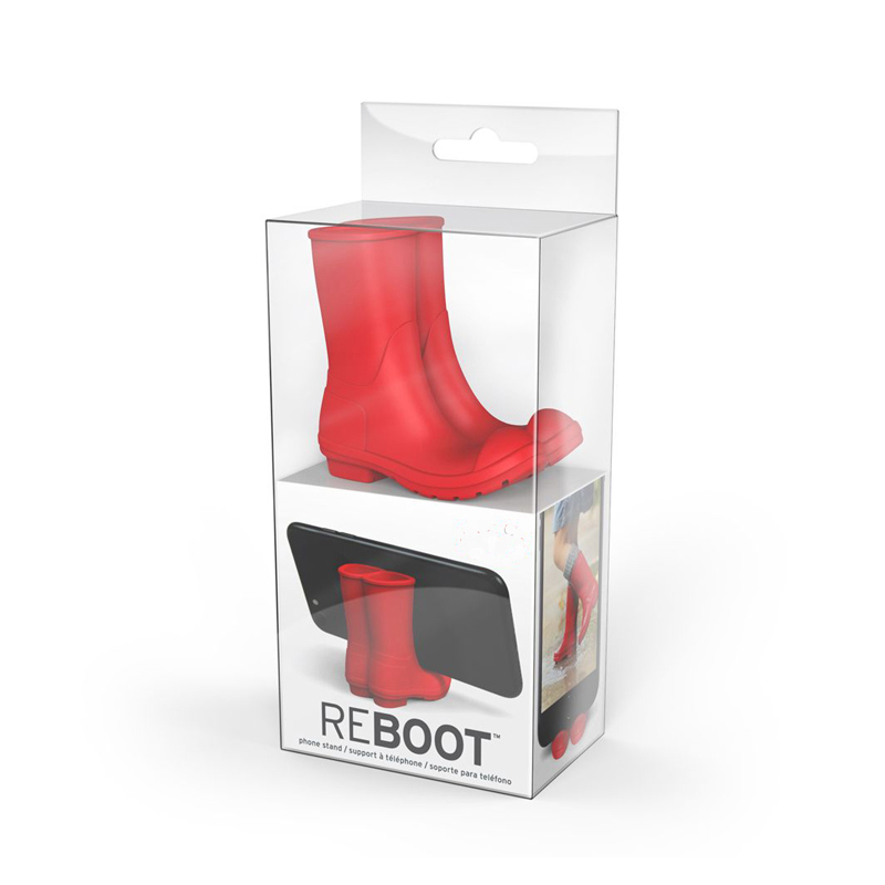 雨鞋手机座/创意牙刷架/手机配件白底实物图