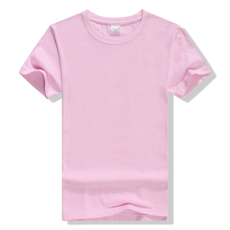 Factory direct delivery - Pure cotton solid-color T-shirts, cotton round-neck lapel advertising shirts, short-sleeved T-shirts, custom-made work uniforms, General LOGO cultural shirts, logo printing, embroidery, personalized DIY, one-piece dropshipping Specification image