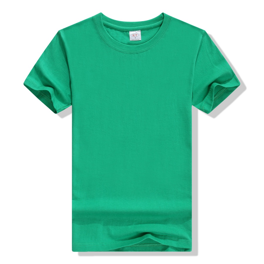 Factory direct delivery - Pure cotton solid-color T-shirts, cotton round-neck lapel advertising shirts, short-sleeved T-shirts, custom-made work uniforms, General LOGO cultural shirts, logo printing, embroidery, personalized DIY, one-piece dropshipping details Picture