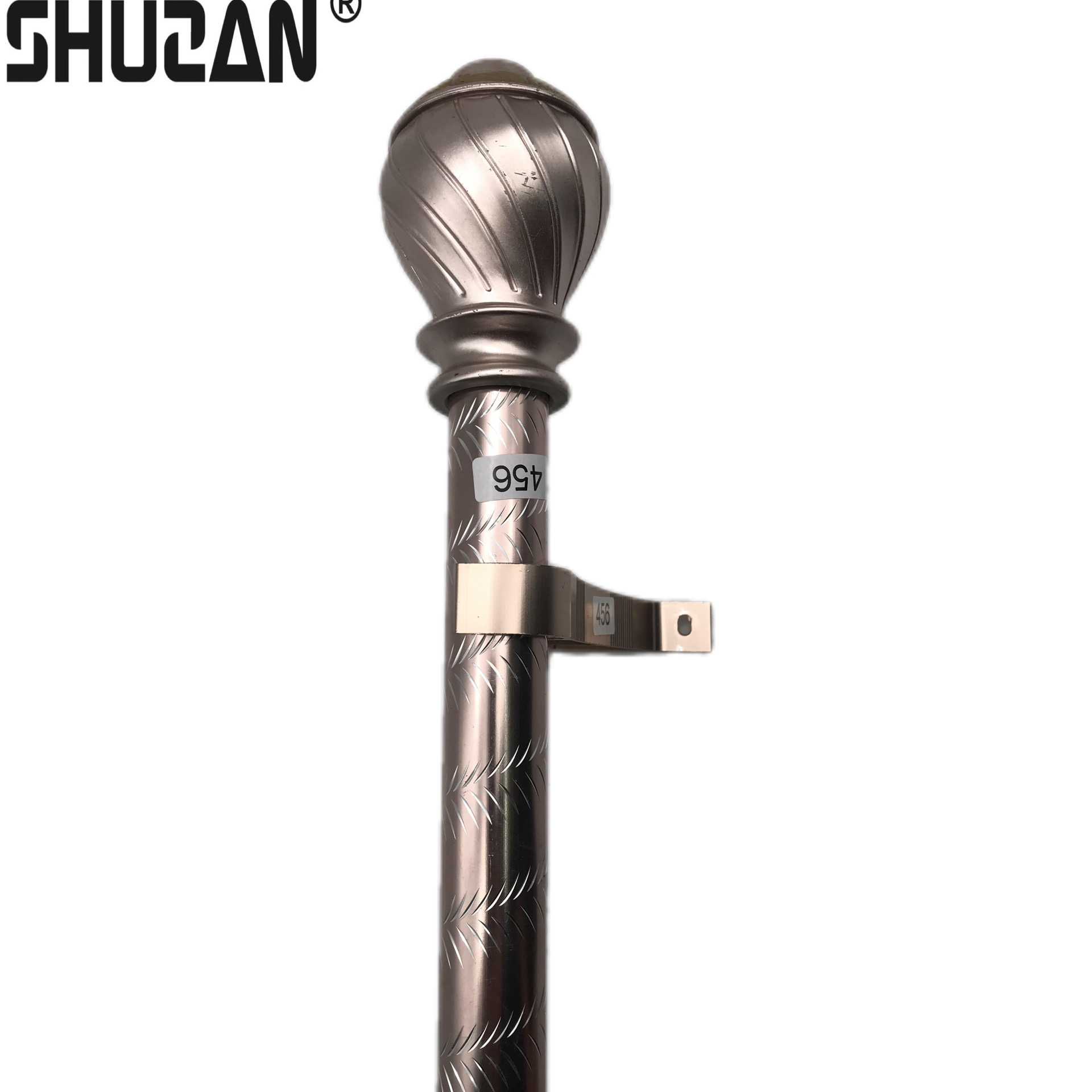 Shuzan high-quality brand curtain Roman rod thickened aluminum alloy single and double rod silent curtain slide rail track perforated installation model X1001, other universal hardware accessories 003 Specification image
