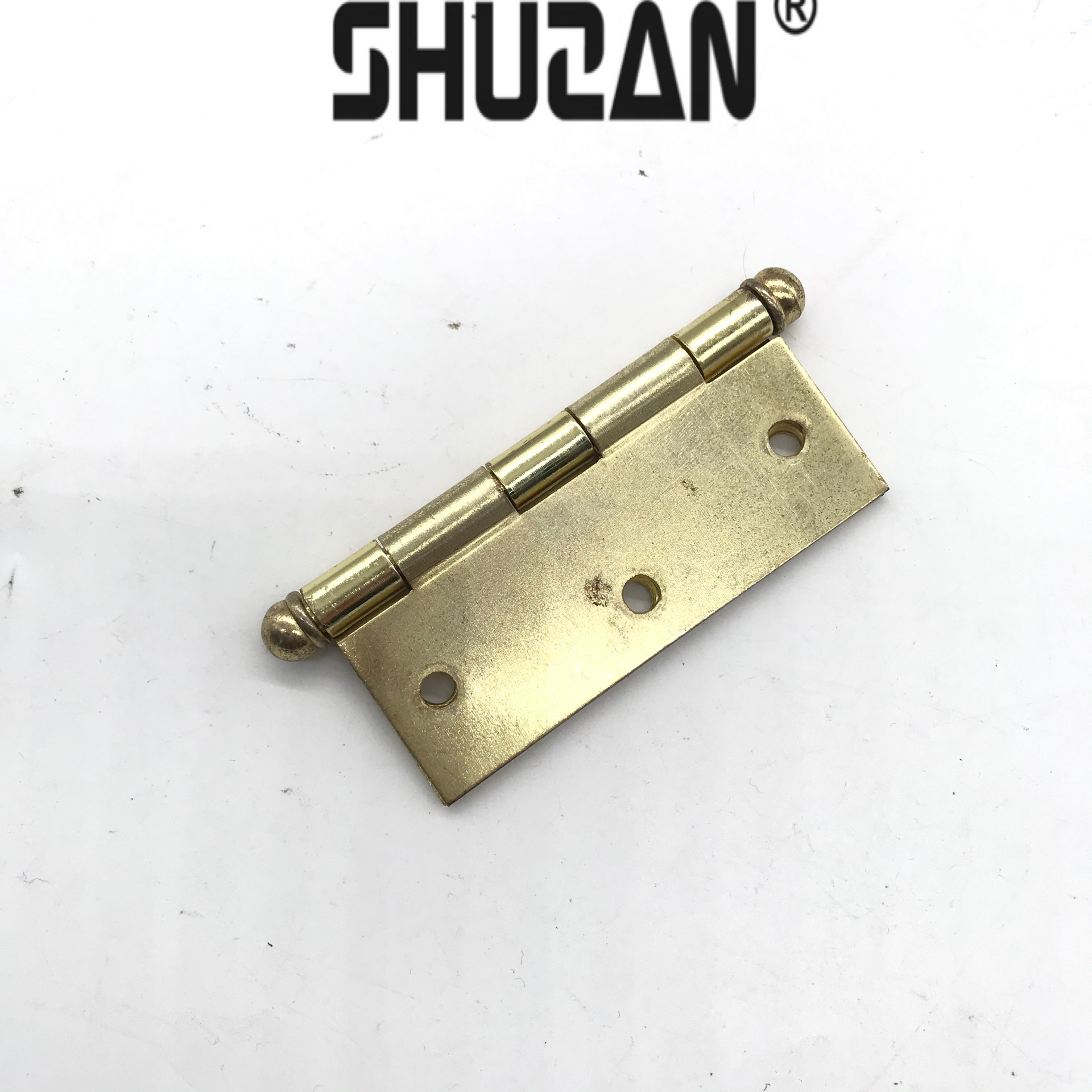 Shuyuanzifeng Hardware Hydraulic Hinge Door Hinge 4-inch Golden flat opening iron hinge Silent Bearing Hinge Wooden Door Ball Head Spherical Hinge 3 YF002 Coat hook, hook, adhesive hook, hook Specification image
