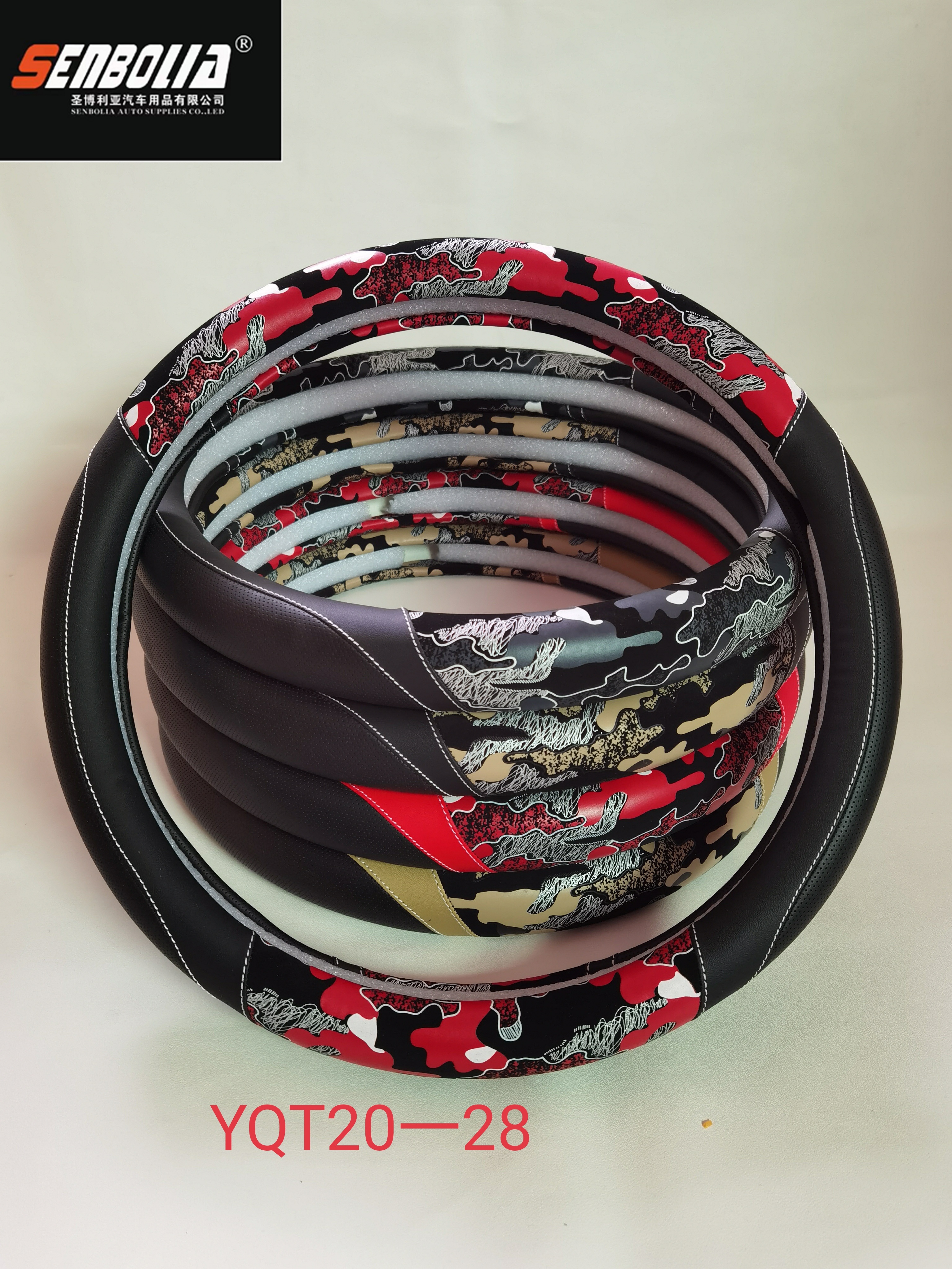 senbolia-FXP-43 car steering wheel cover, all-season universal type car steering wheel cover factory direct sales. Welcome to inquire and customize automotive products details Picture