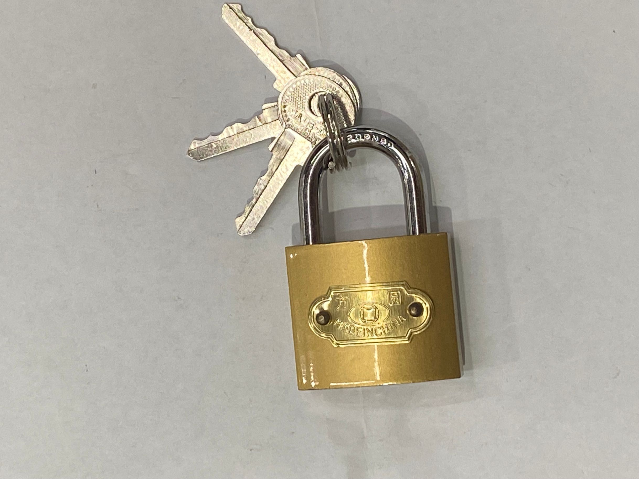 [fangyuan lock industry]32mm una palabra imitar latón bloqueo bloqueo de titanio bloqueo esférico