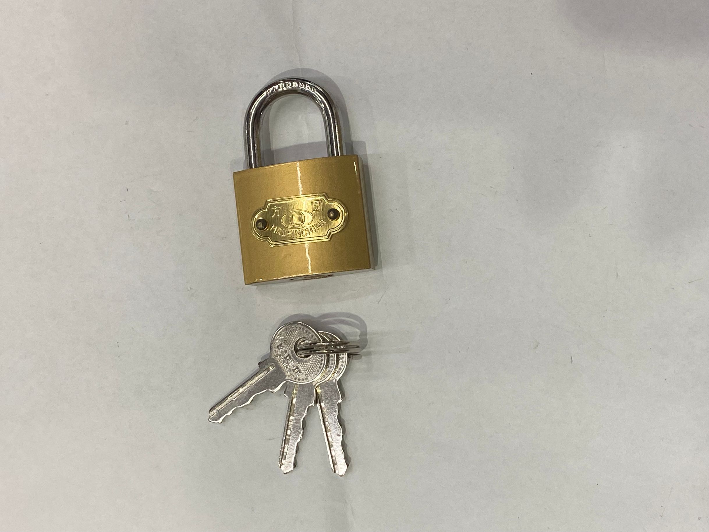 [fangyuan lock industry]32mm una palabra imitar latón bloqueo bloqueo de titanio bloqueo esférico Application Scenario