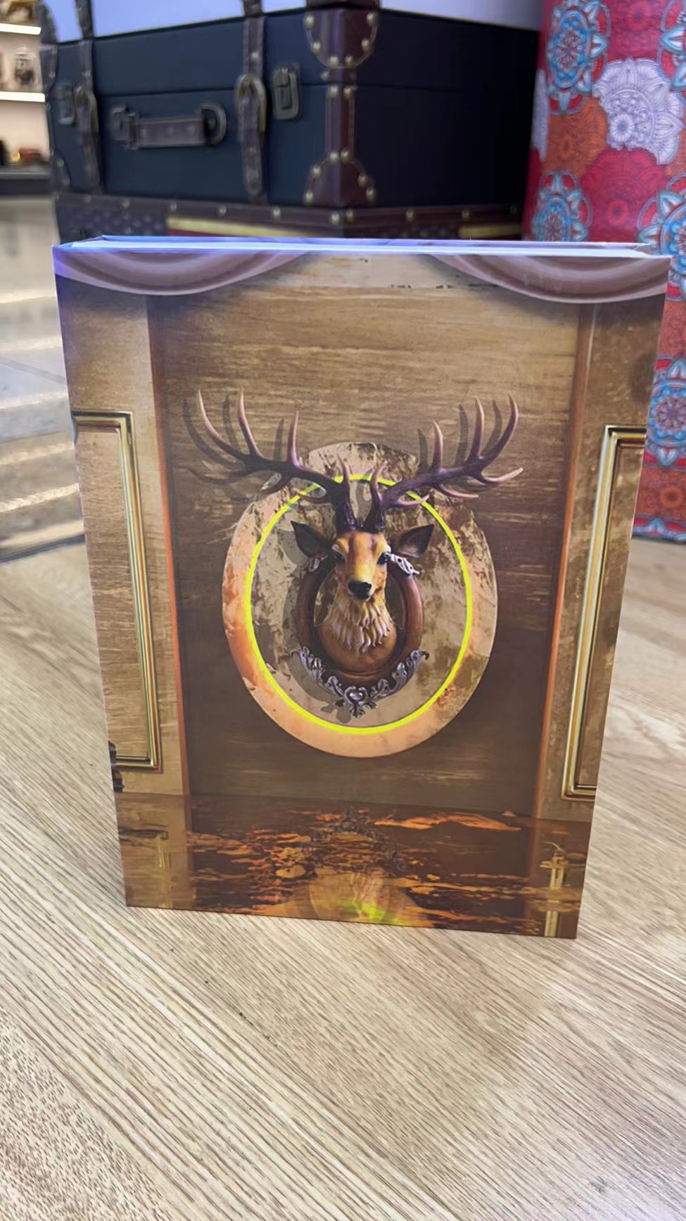 泽汐工艺厂家直销可打开纸书盒（动物）42款