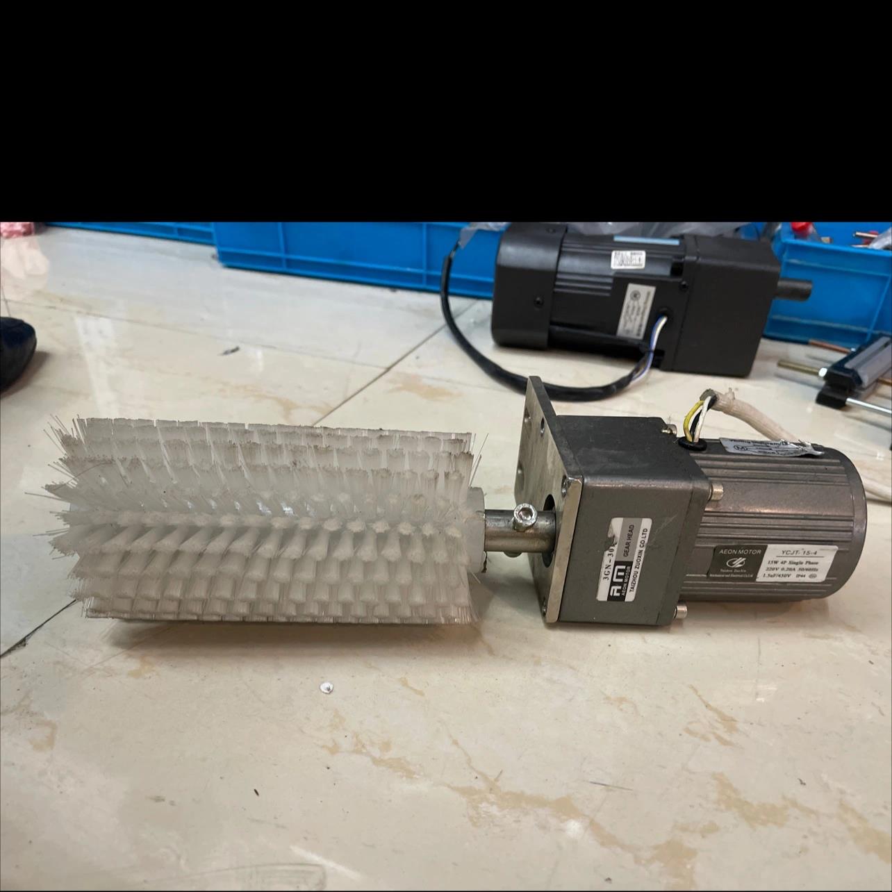 Granule machine, film rolling motor with brush, Guangxin Packaging Machinery Equipment, physical old store, good quality and favorable price Application Scenario