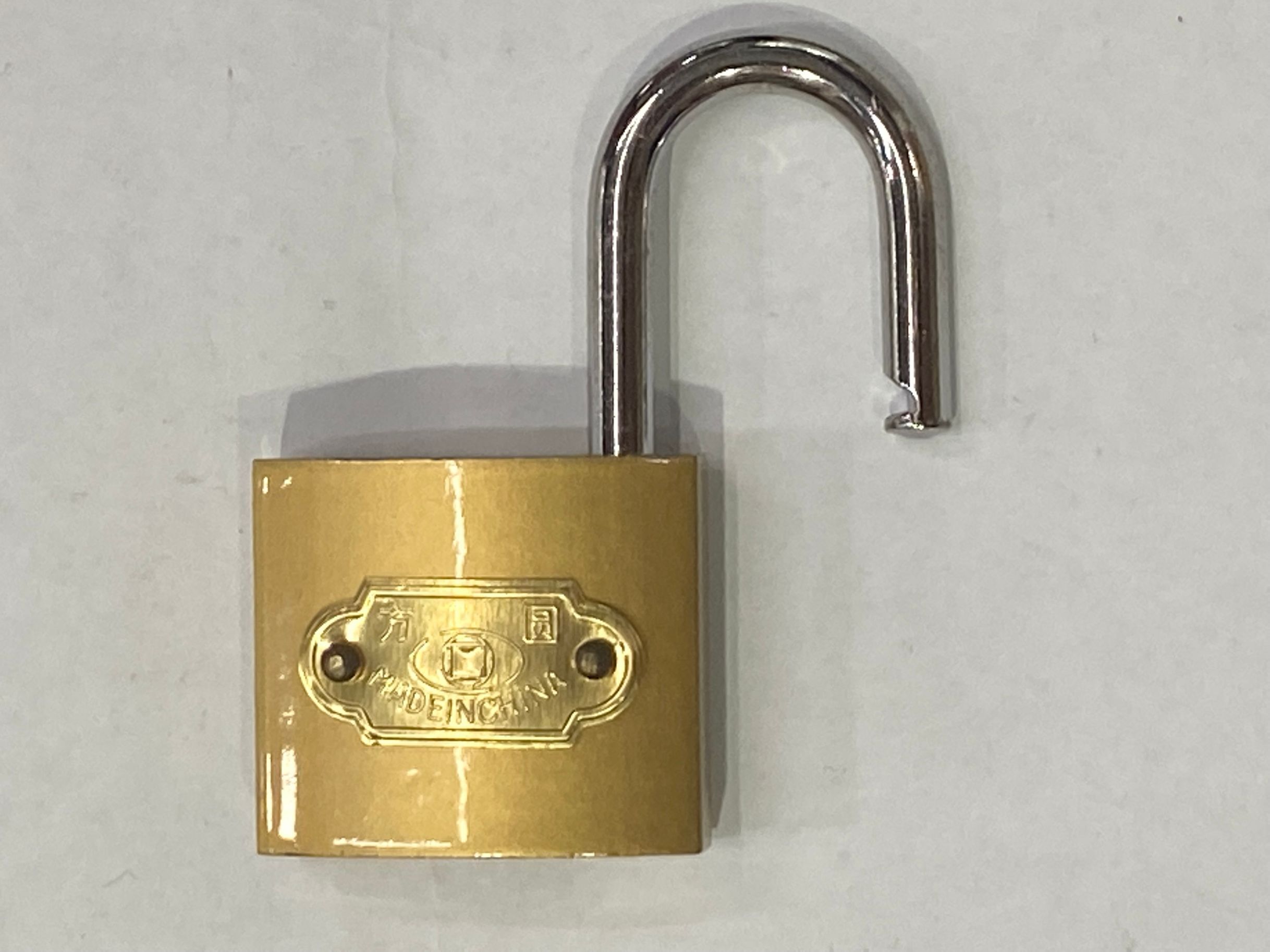 [fangyuan lock industry]32mm una palabra imitar latón bloqueo bloqueo de titanio bloqueo esférico Specification image