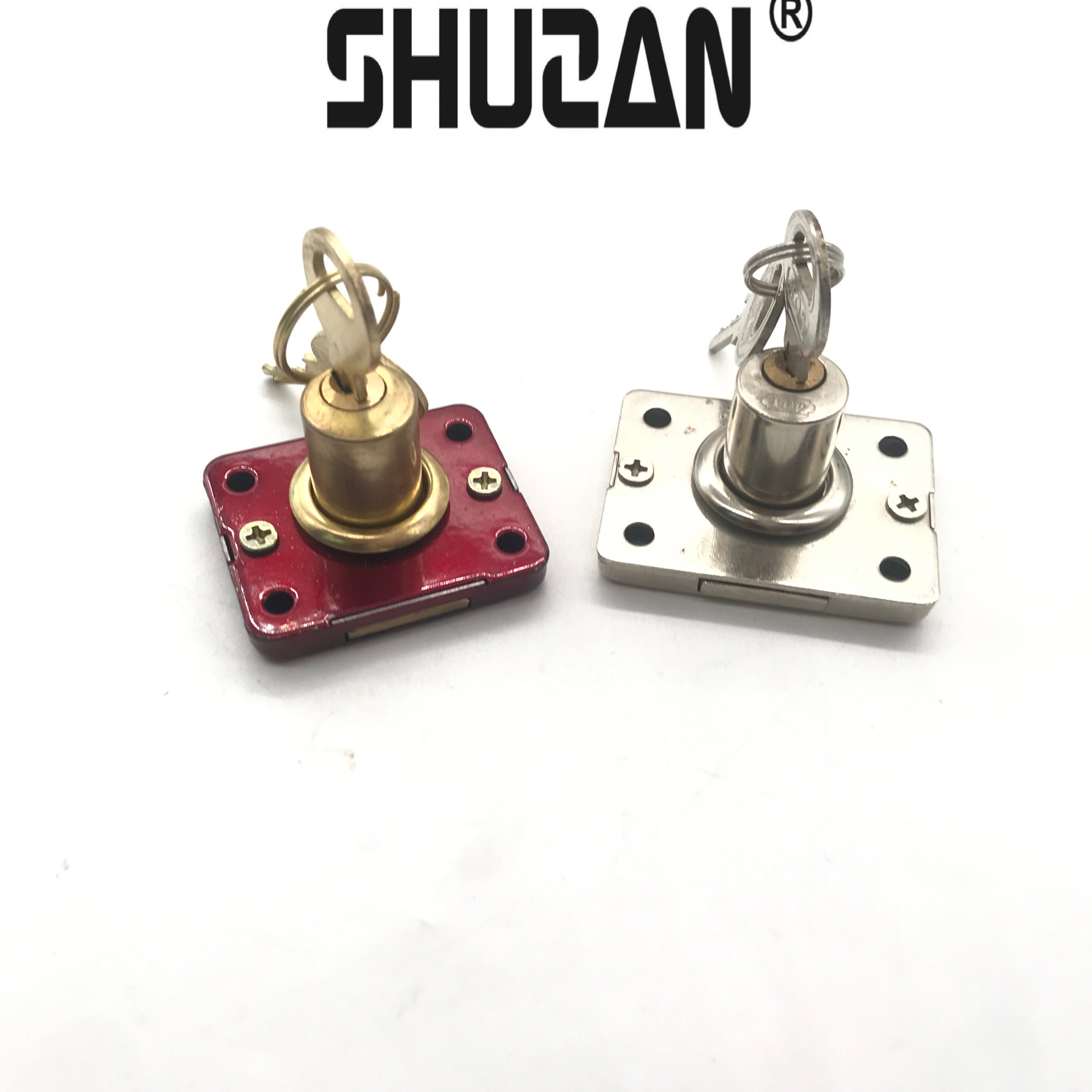 Shuzan Office drawer lock, high-quality square tongue, factory direct sales, furniture lock, cabinet lock, safe and stable, other locks Application Scenario