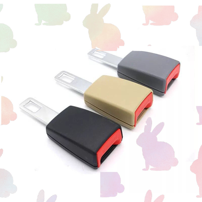 Automobile long strip safety buckle, universal seat belt extender buckle, universal seat belt insert piece, automobile seat belt accessory QW249 details Picture