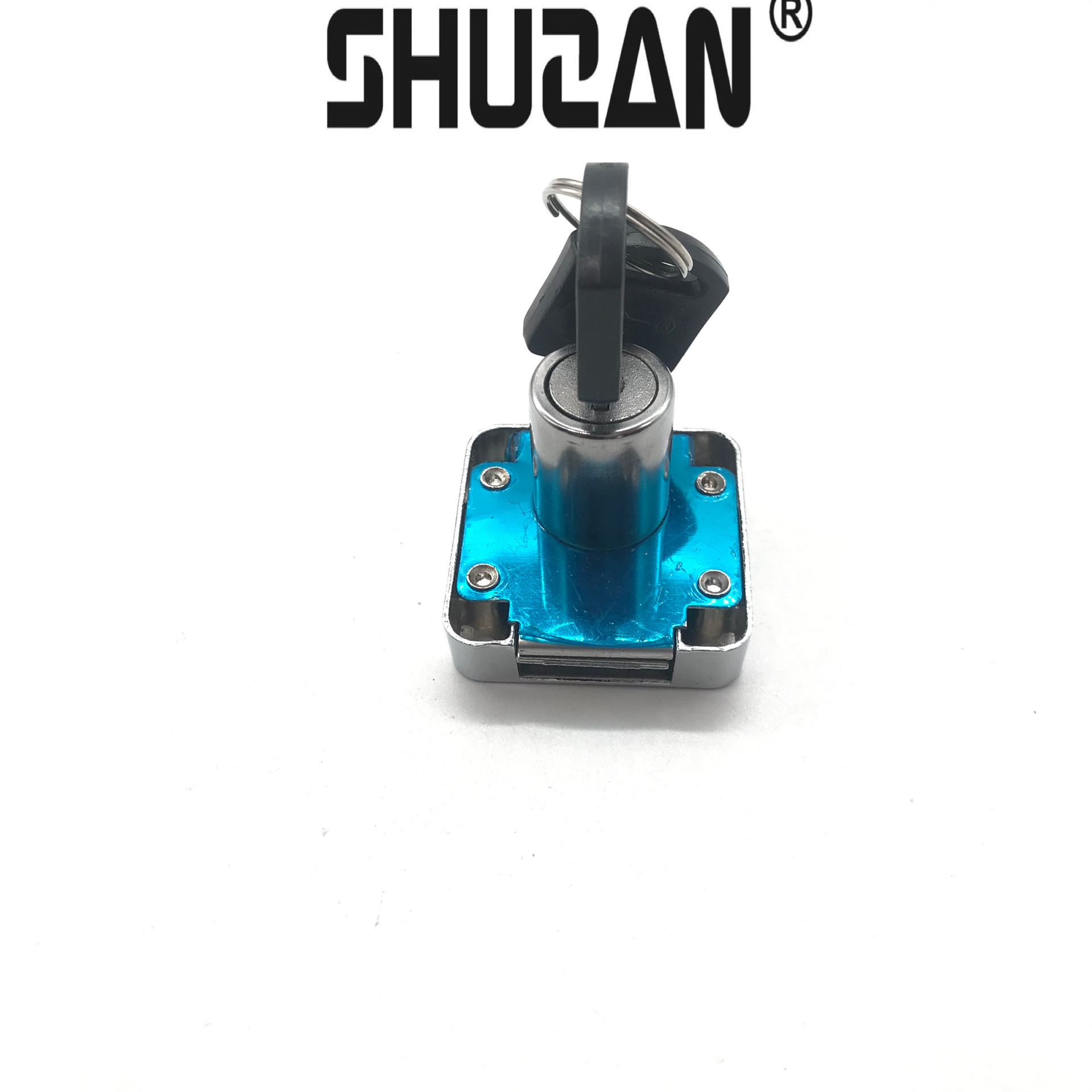 Shuzan Angu brand 138-22AC type office desk drawer lock, Furniture drawer Special lock, display cabinet, clothing cabinet door lock, Factory direct sales, high-quality lock, other locks 003