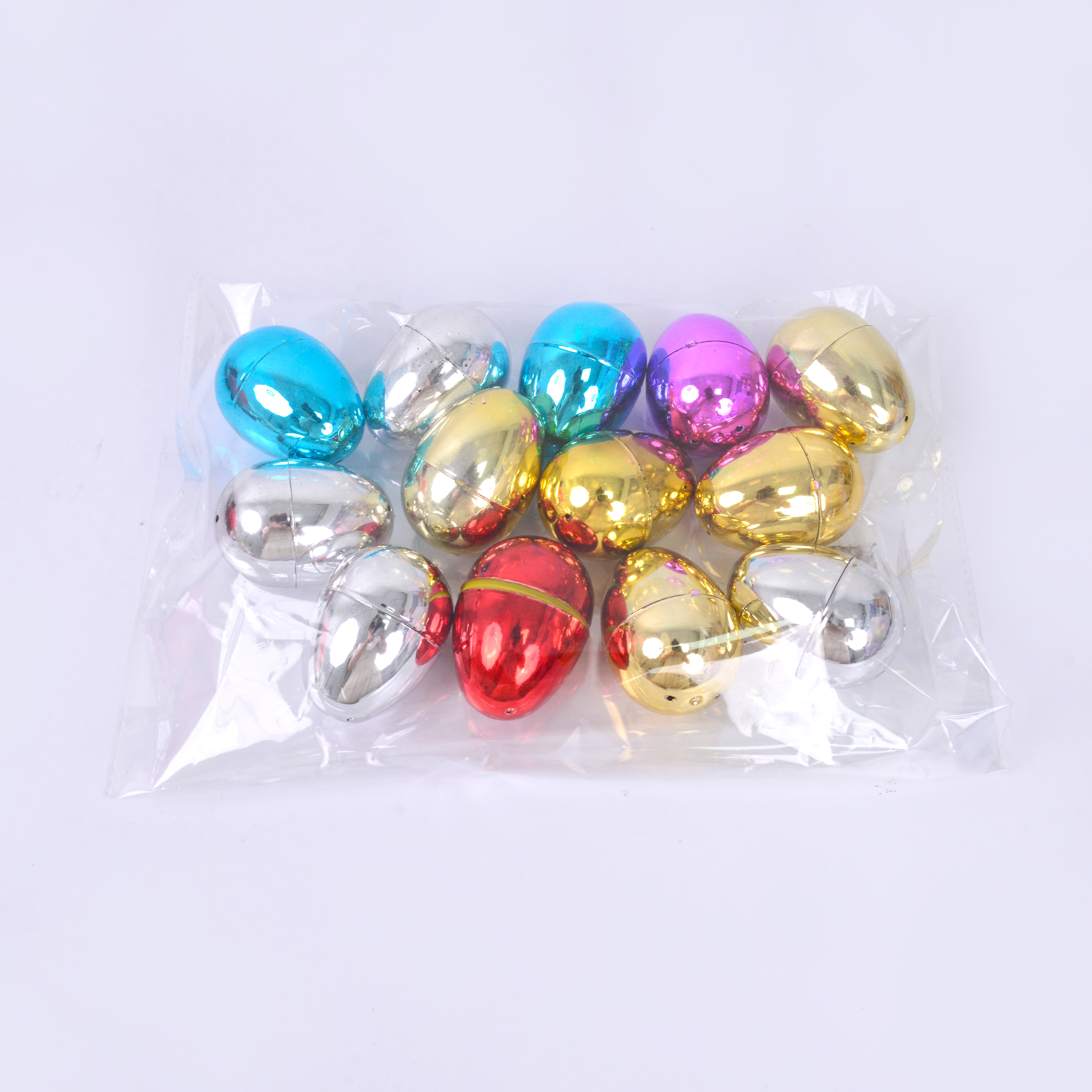 仿真塑料绘画鸡蛋壳 儿童手工制作diy复活节彩蛋涂色涂鸦蛋开口蛋