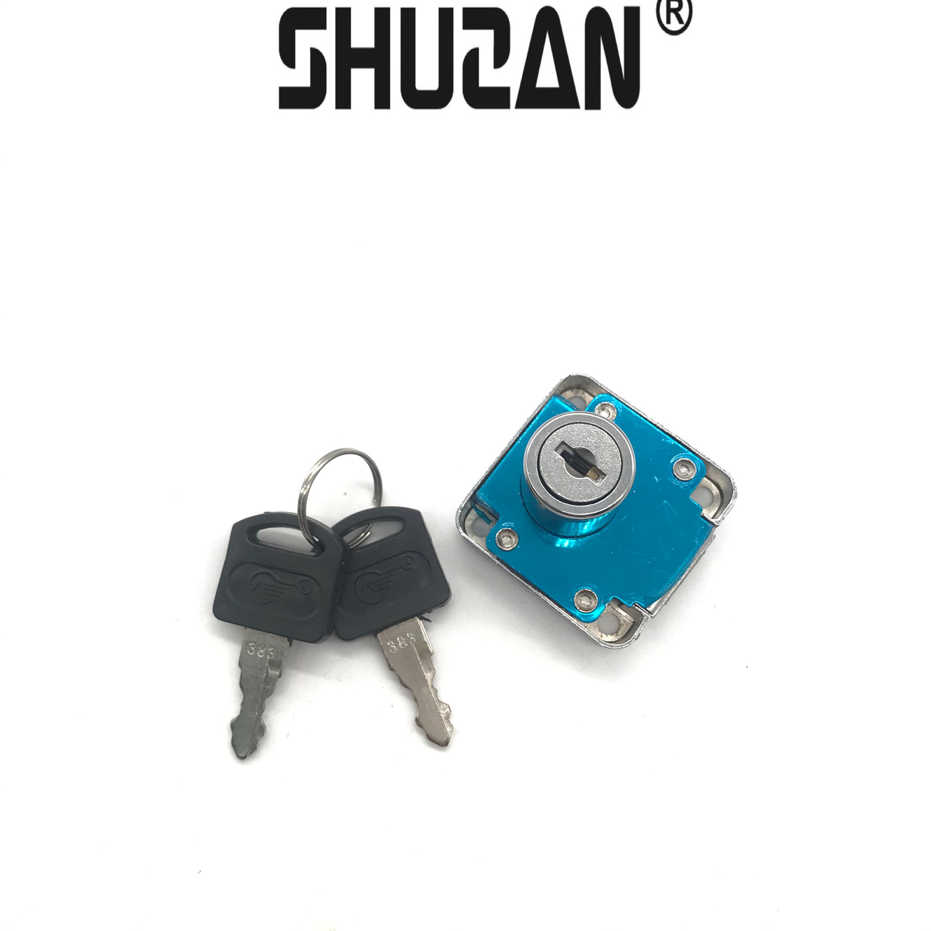 Shuzan Angu brand 138-22AC type office desk drawer lock, Furniture drawer Special lock, display cabinet, clothing cabinet door lock, Factory direct sales, high-quality lock, other locks 003 Application Scenario