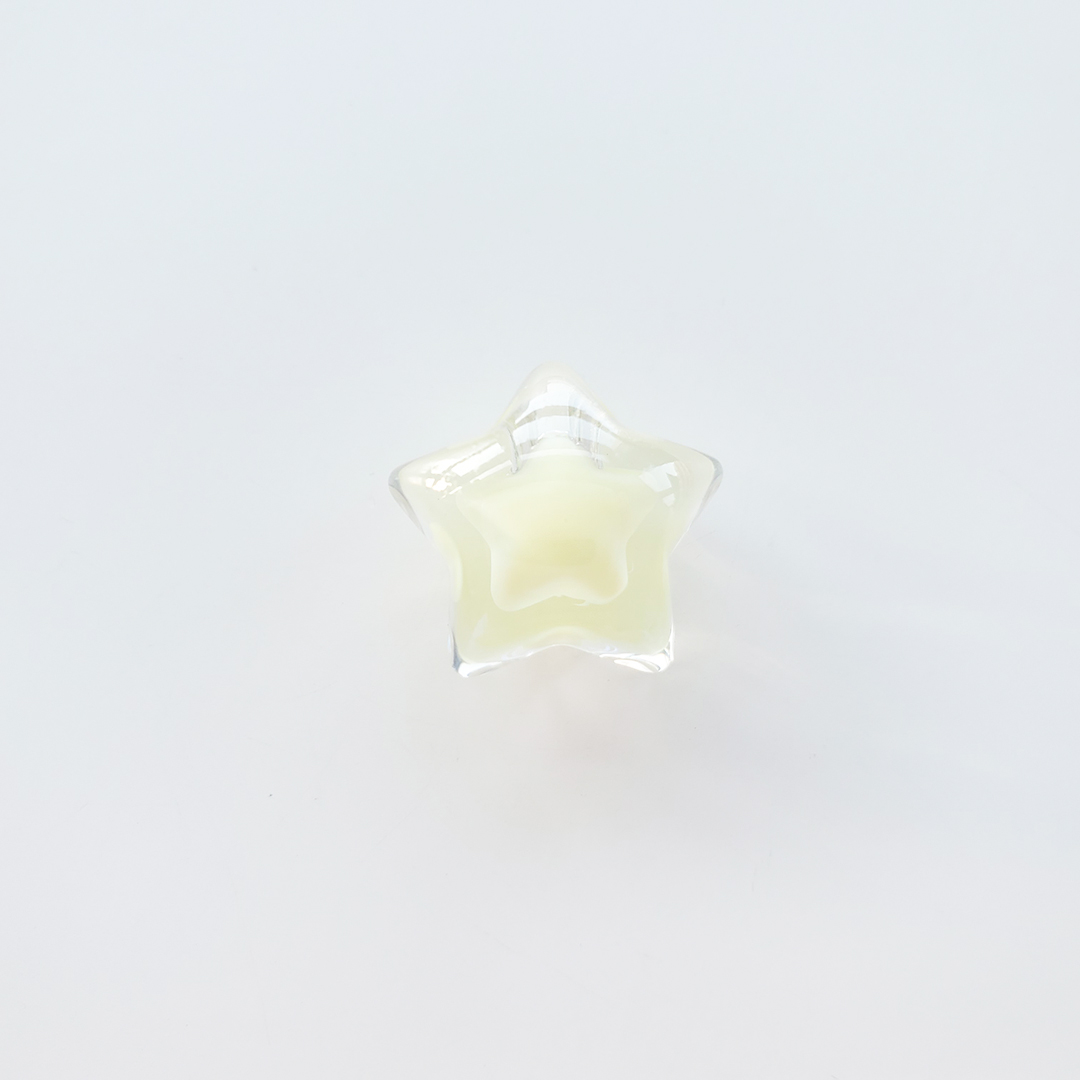 Chen Ming's acrylic two-color seven-color beads, medium beads, five-pointed star scattered beads, DIY children's hair accessory materials and accessories Item Picture