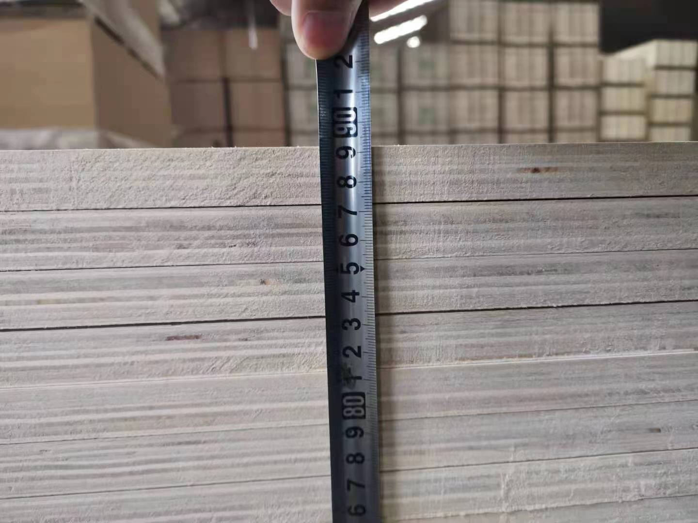 漂白杨胶合板 多种用途 杨木芯板2次热压成型详情图3