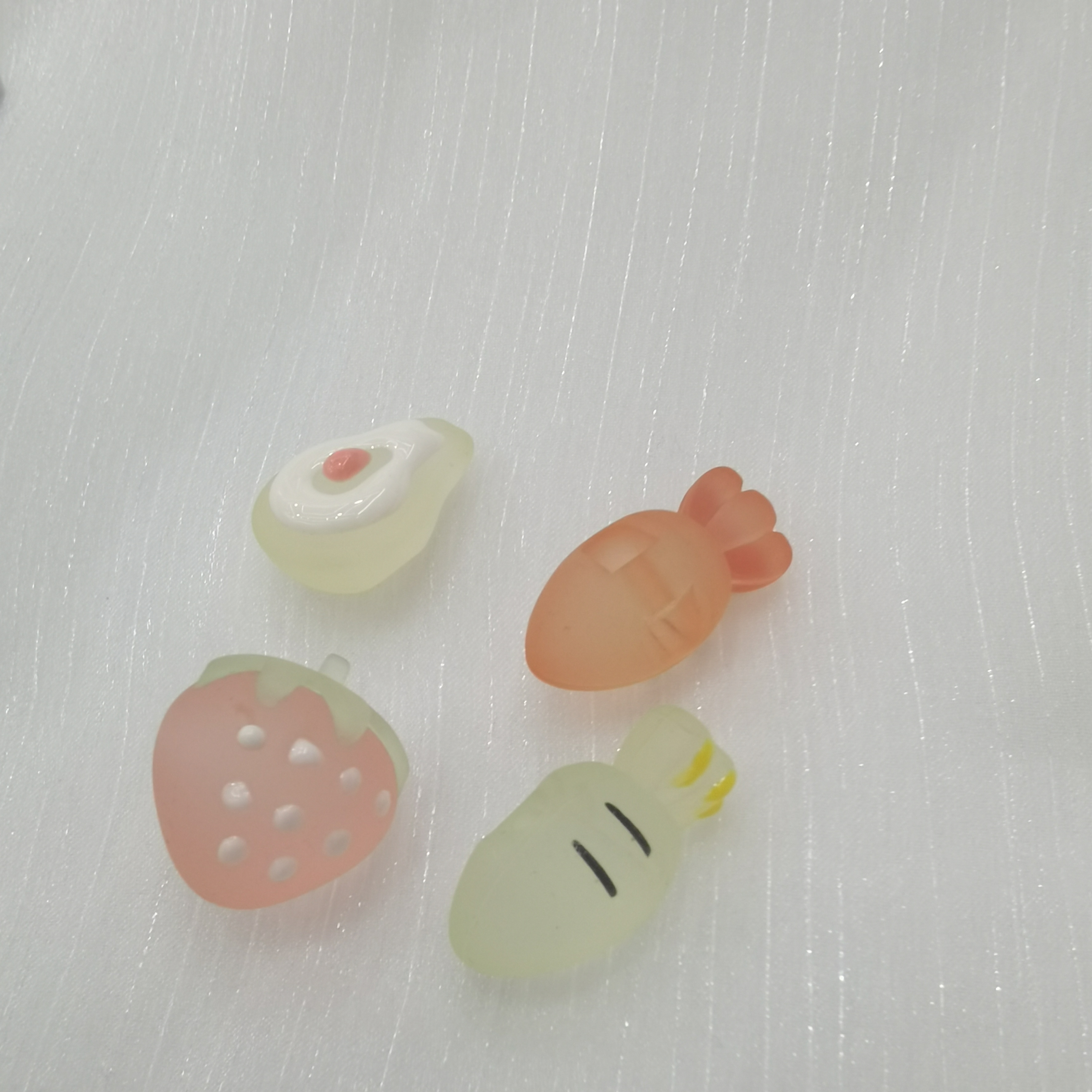 97橡皮亚克力珠，发绳皮筋，DIY 手工 串珠 DIY手工 串珠