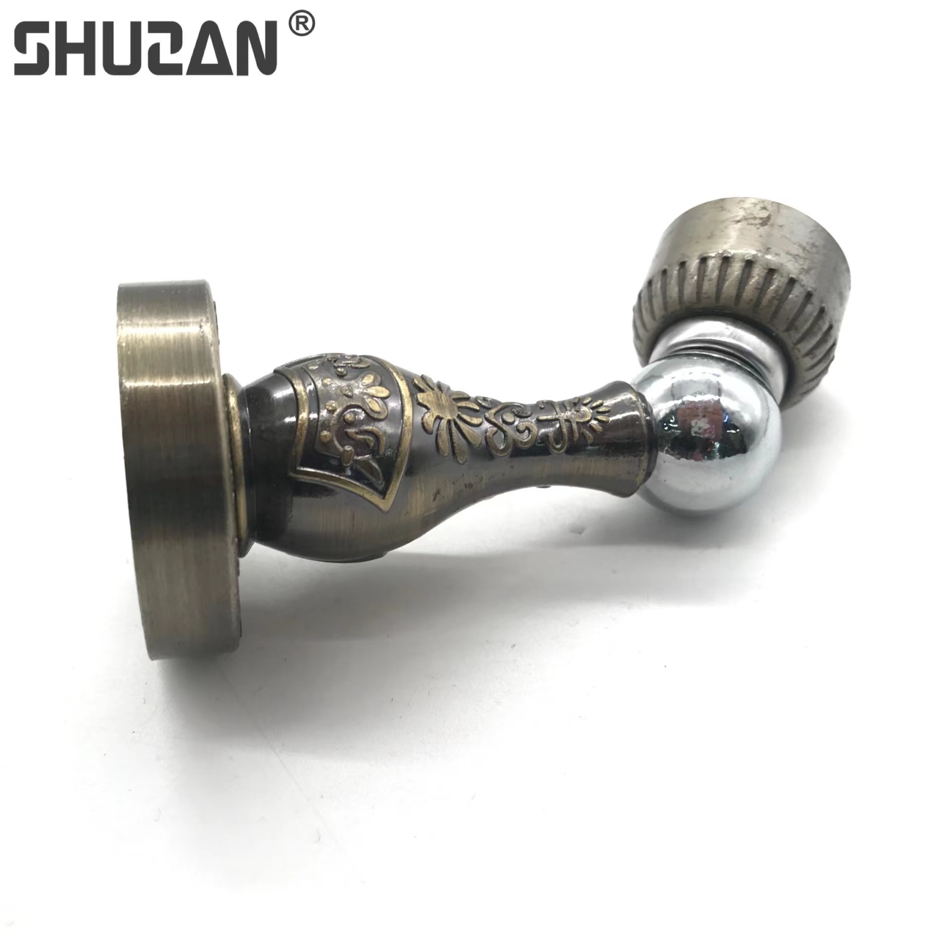 Shuzan stainless steel door, strong magnetic floor suction, bronze color, yellow, red, antique color, silent wooden door, wall suction, anti-collision universal hardware accessories Application Scenario