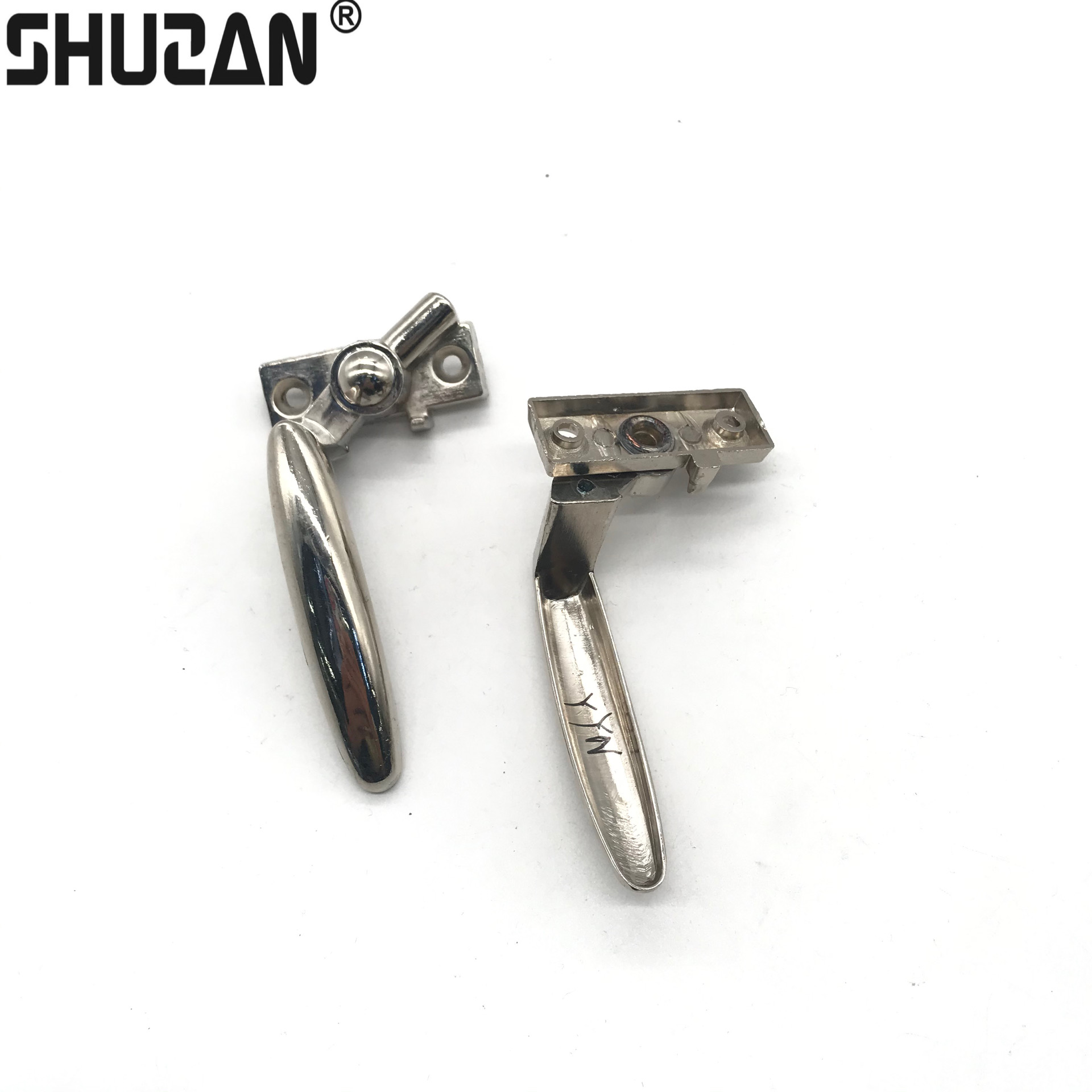 Shuzan high-quality 304 handles, door handles, children's cartoon wooden cabinets, door handles, wooden furniture handles, seven-character handles, door and window accessories factory direct sales with model 003 Specification image
