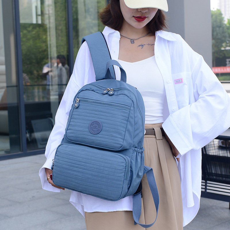Popular waterproof, exquisite and fashionable travel and shopping women's backpacks, nylon bags, casual backpacks, women's bags, versatile Oxford fabric, large-capacity, multi-purpose women's bags Application Scenario