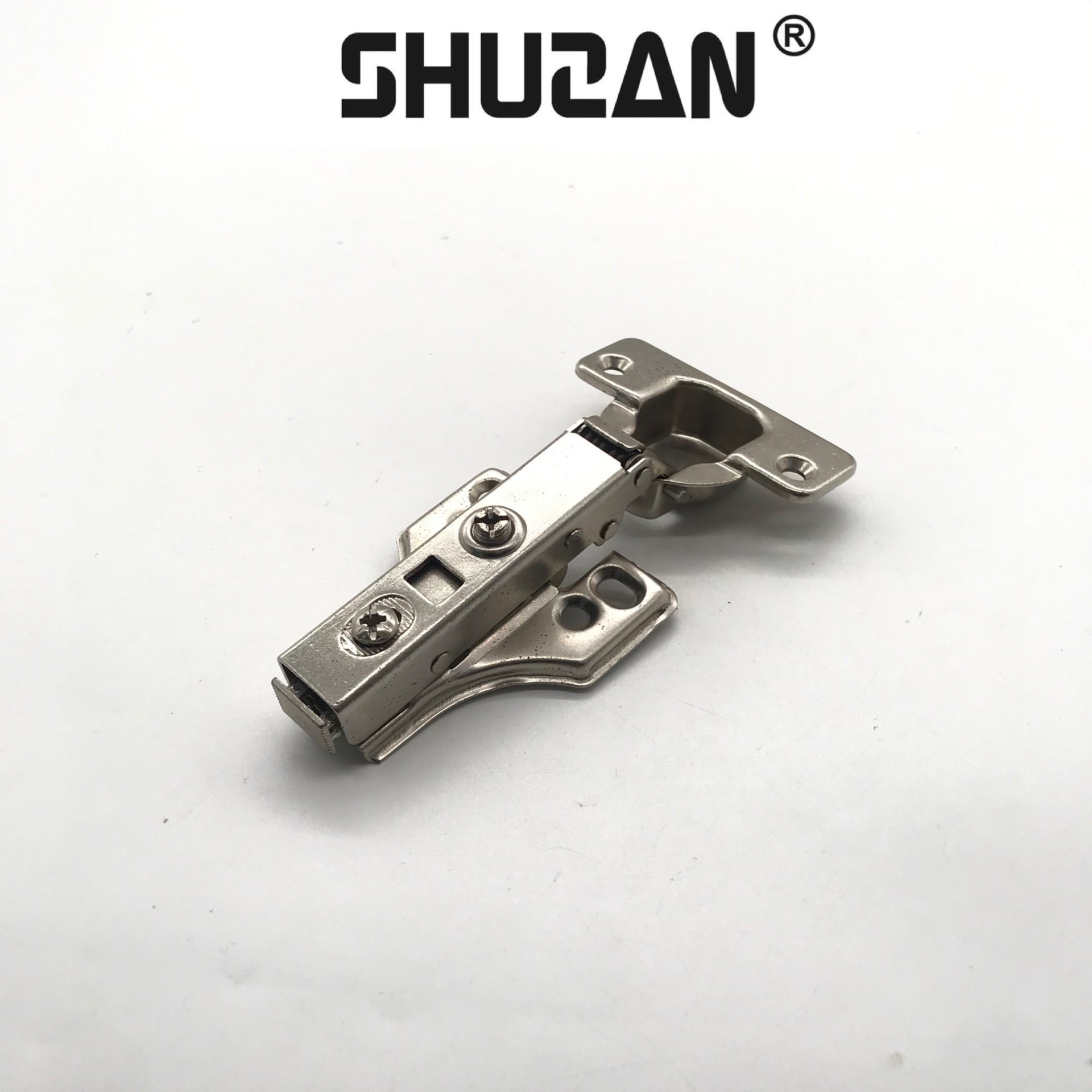 Shuzan hydraulic hinge aircraft-shaped cabinet feet detachable hinge high-torque hardware support door opening cabinet accessories