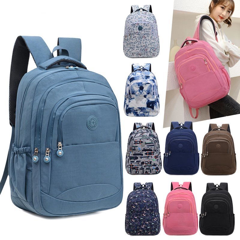 Korean-style multi-layer waterproof, exquisite and fashionable travel and shopping women's backpack, nylon bag, casual backpack, women's bag, versatile Oxford fabric, large capacity, multi-purpose women's bag details Picture