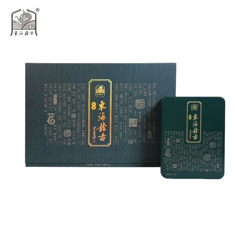 东海龙舌绿茶（精品）礼品茶新茶80g/盒图