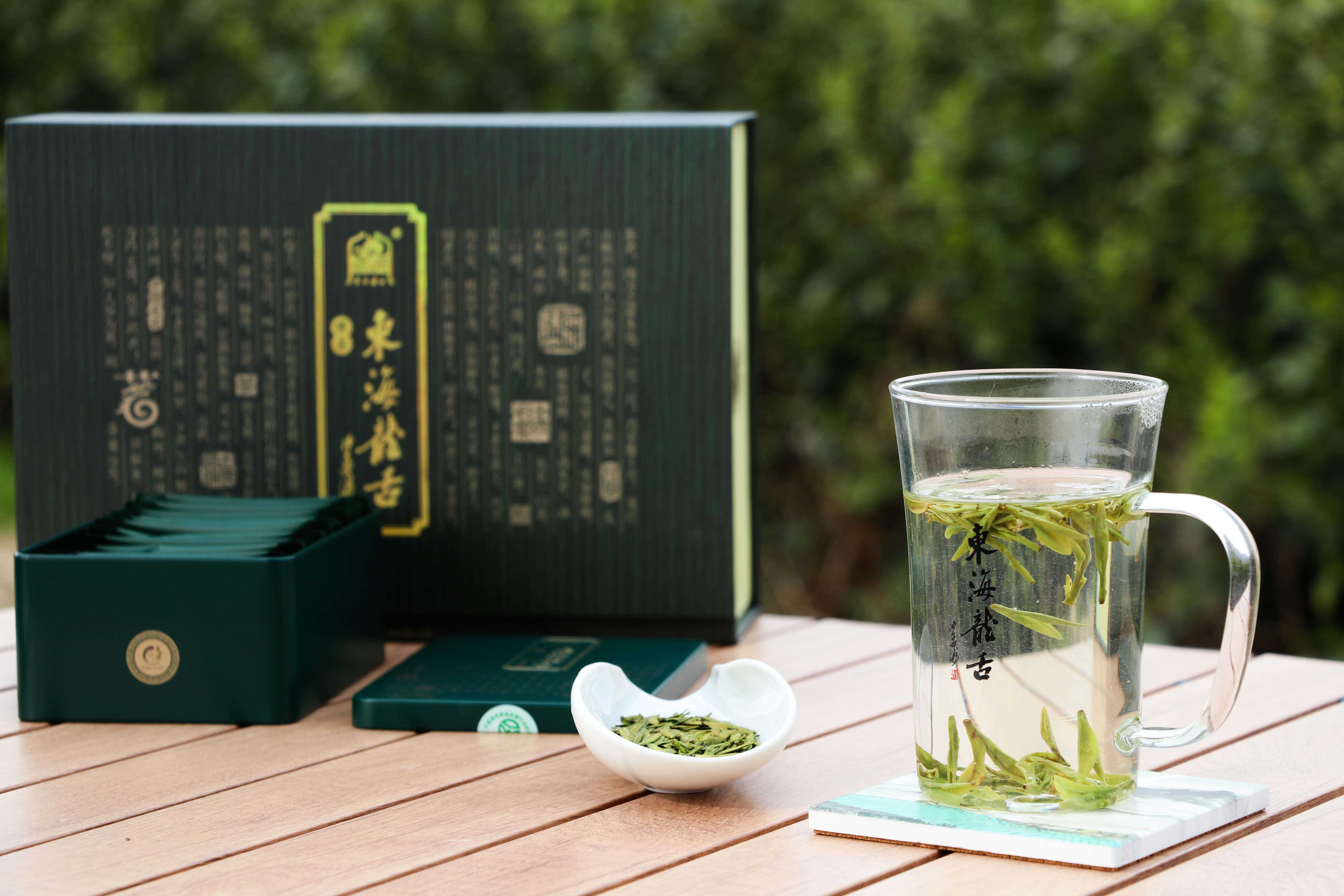 东海龙舌绿茶（精品）礼品茶新茶80g/盒详情图5
