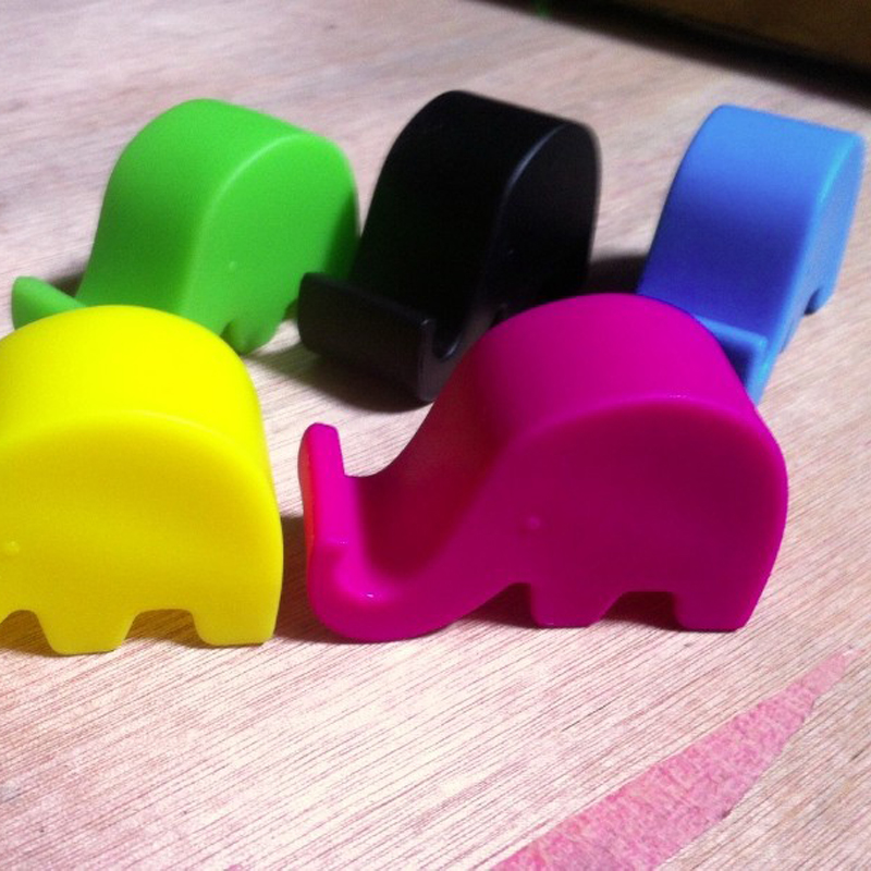 Direct sales from the manufacturer of elephant phone stands, Little Elephant phone bases and creative cartoon phone bases details Picture