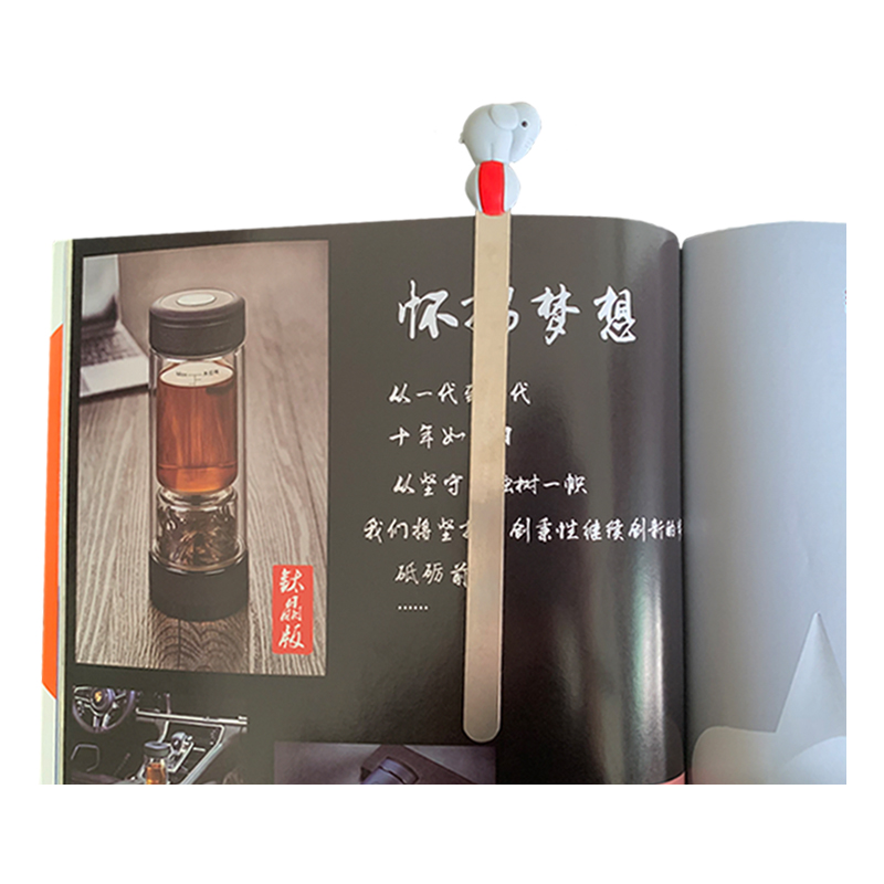 Creative Elephant bookmarks, cute 3D page holders, pagers, fun reading, note-taking, book labels, stationery details Picture