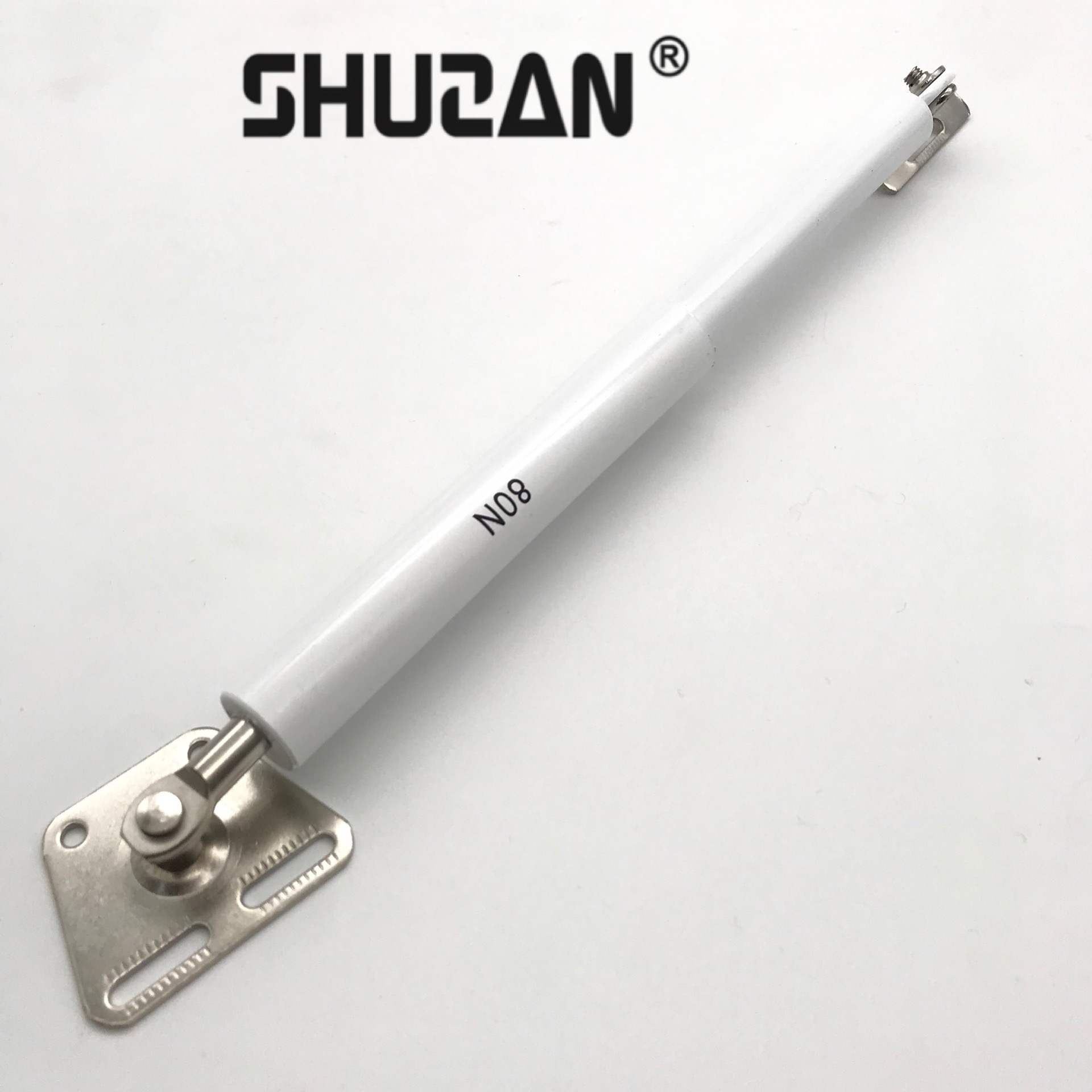 Shuzan Kitchen cabinet upward-flipping pneumatic support rod, aluminum frame door hydraulic rod, furniture telescopic heavy-duty air support hardware accessories XJ123, other general hardware accessories 003 Item Picture